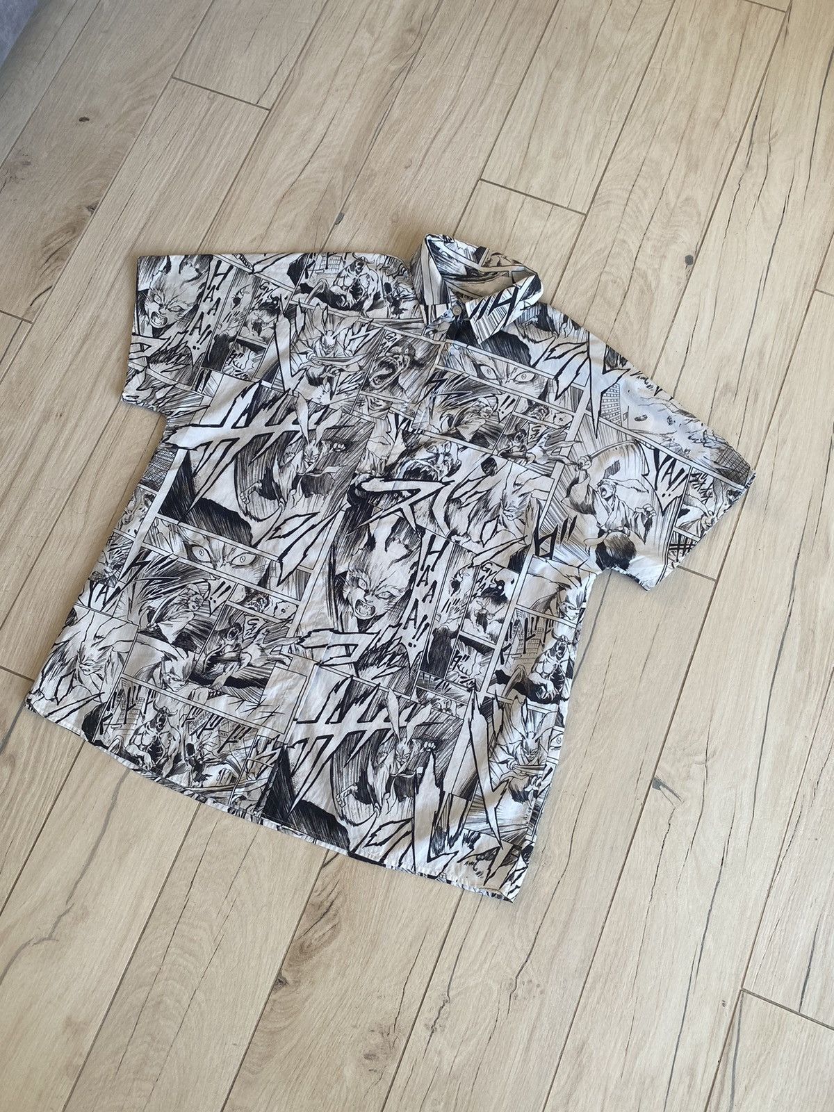 Alexander McQueen Sample! Alexander Mcqueen Anime All Over Printed Shirt Size US M / EU 48-50 / 2 - 2 Thumbnail