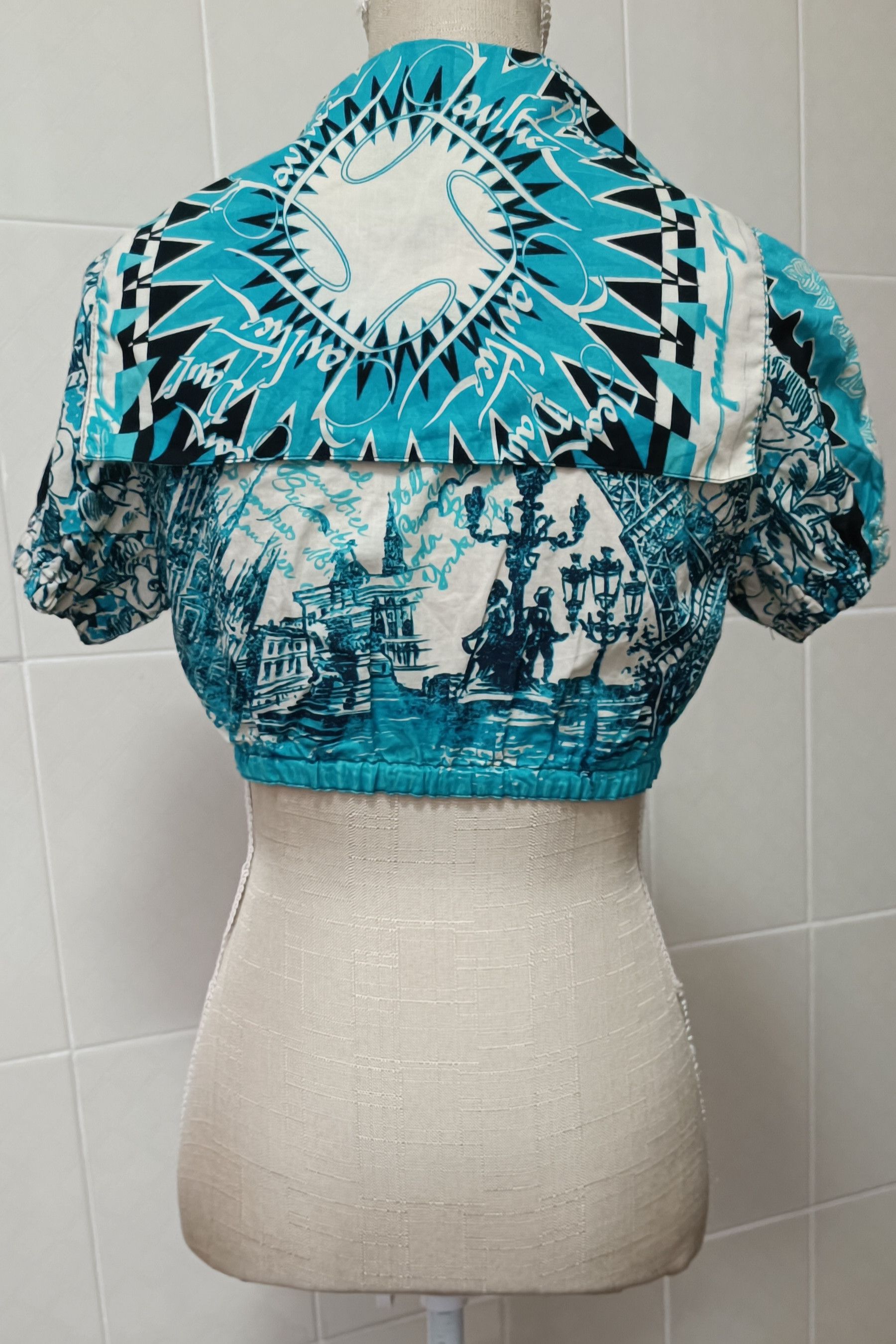 Jean Paul Gaultier SS2003- Crop top - Never used Size M / US 6-8 / IT 42-44 - 4 Thumbnail