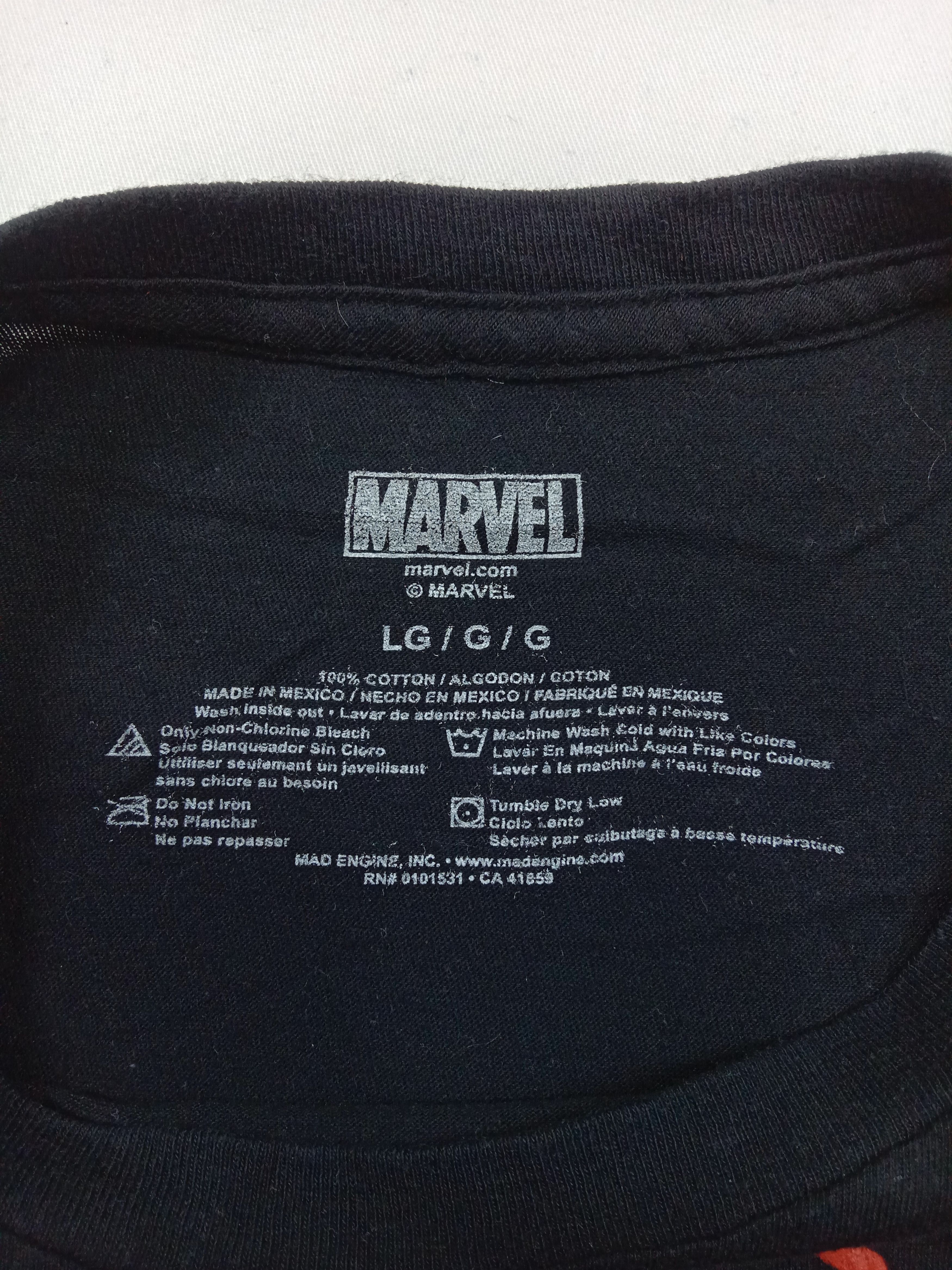 Mad Engine Vintage Spiderman Marvel Mad Engine T Shirt Size US L / EU 52-54 / 3 - 5 Thumbnail