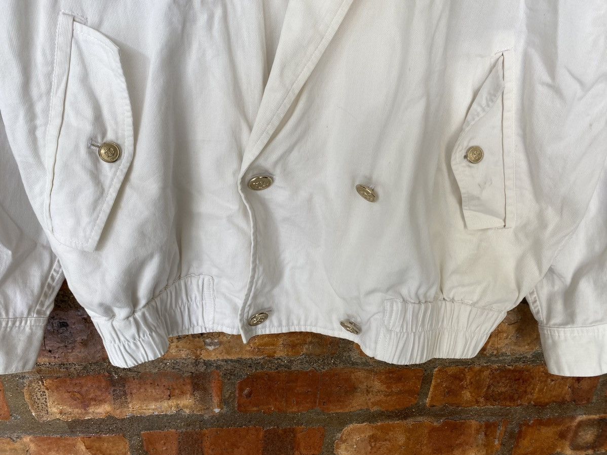 Celine 90s CELINE double collar light cotton button detailing Size US L / EU 52-54 / 3 - 7 Thumbnail