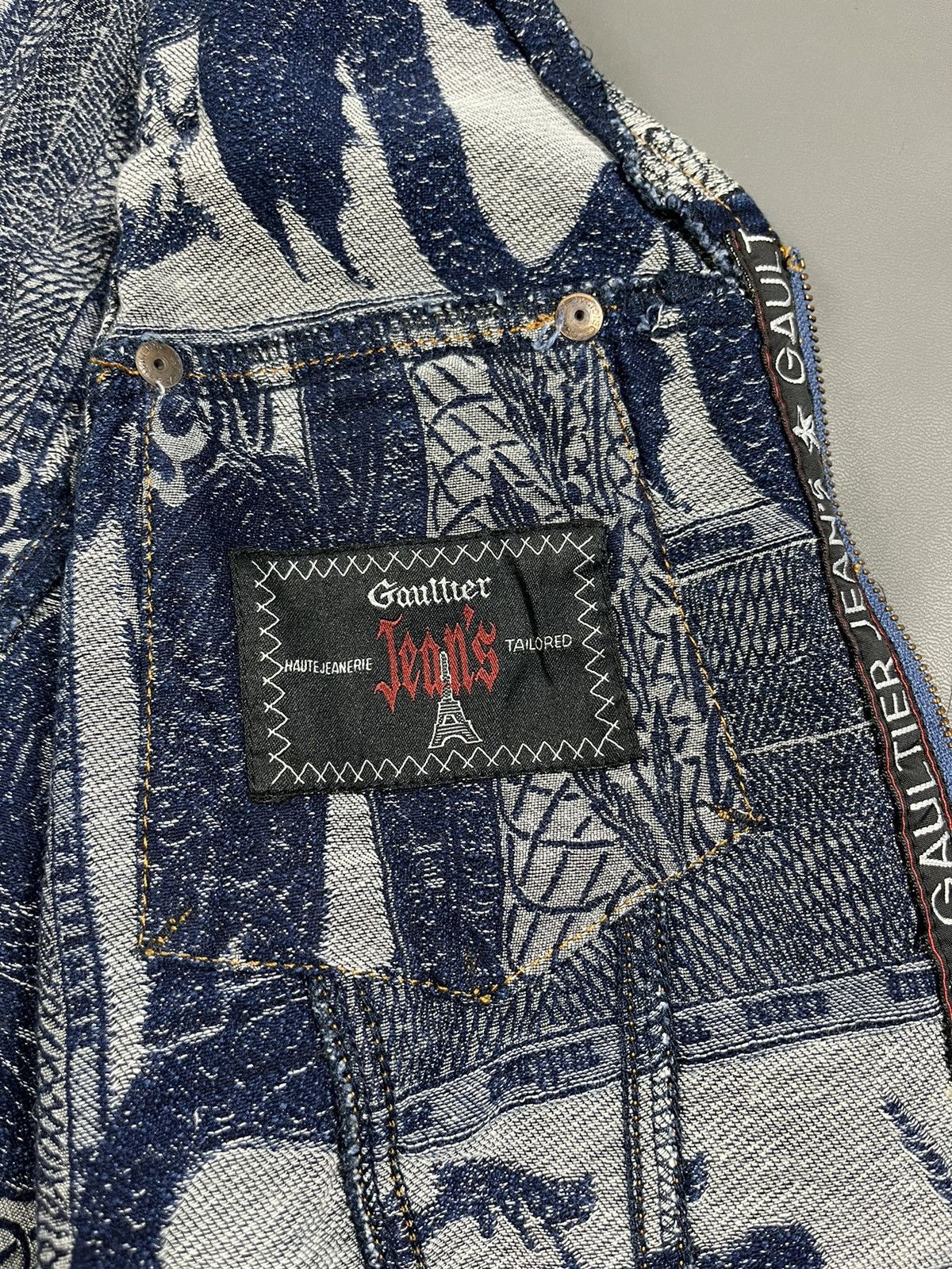 Archive Jean Paul GAULTIER Denim Vest