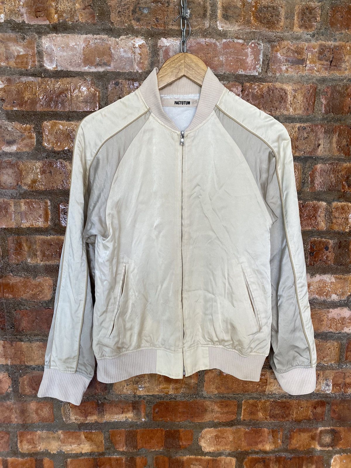 FACTOTUM Vtg Eagle embroidered sukajan Jacket Size US XS / EU 42 / 0 - 6 Thumbnail