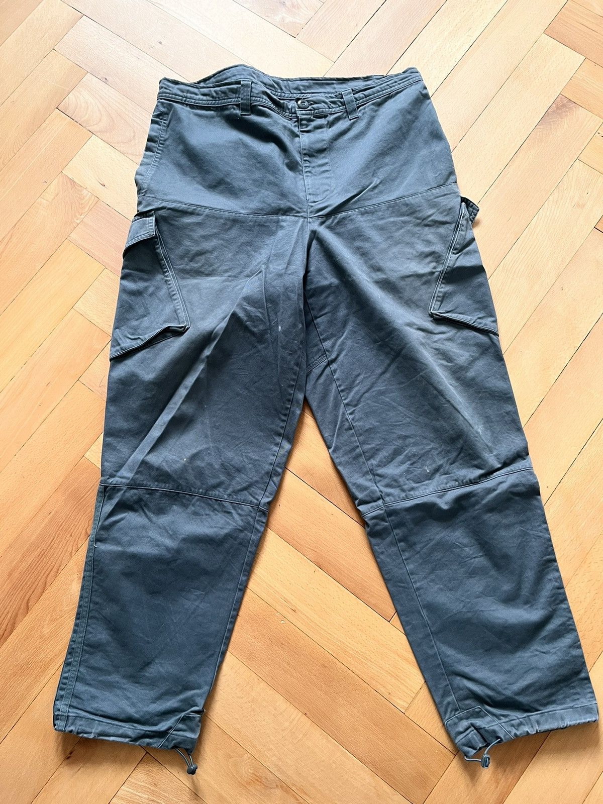 Adidas ADIDAS SKATEBOARDING CARGO PANTS DARK GREEN Grailed