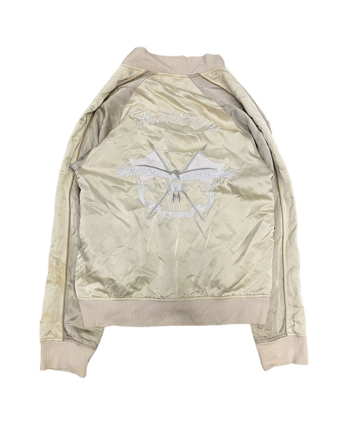 FACTOTUM Vtg Eagle embroidered sukajan Jacket Size US XS / EU 42 / 0 - 1 Thumbnail
