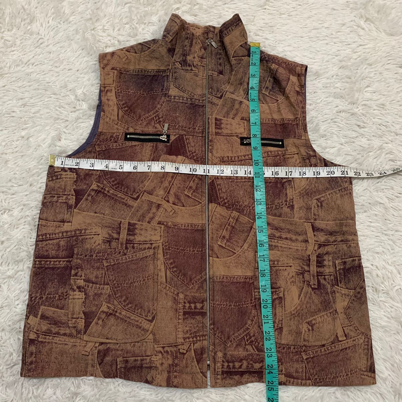 Art Comes First × Japanese Brand Cozy Printed Vest Size US M / EU 48-50 / 2 - 4 Thumbnail