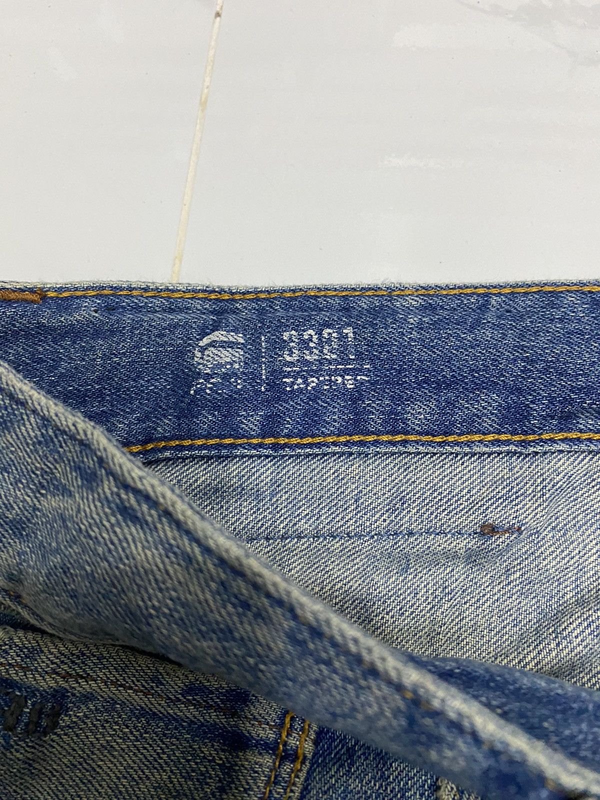 Beauty Beast × G-Star G STAR RAW DISTRESSED PAINTER SPLASH DENIM JEANS Size US 34 / EU 50 - 13 Thumbnail