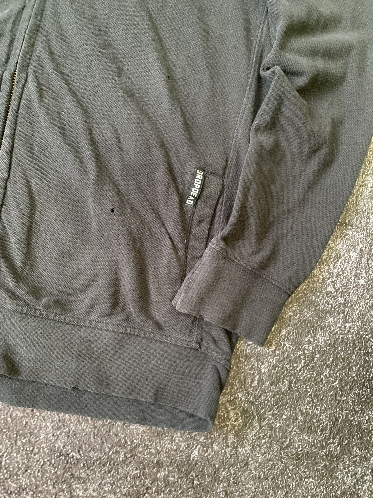 Drop Dead Drop Dead vintage distressed Full-Zip hoodie size M Size US M / EU 48-50 / 2 - 3 Thumbnail
