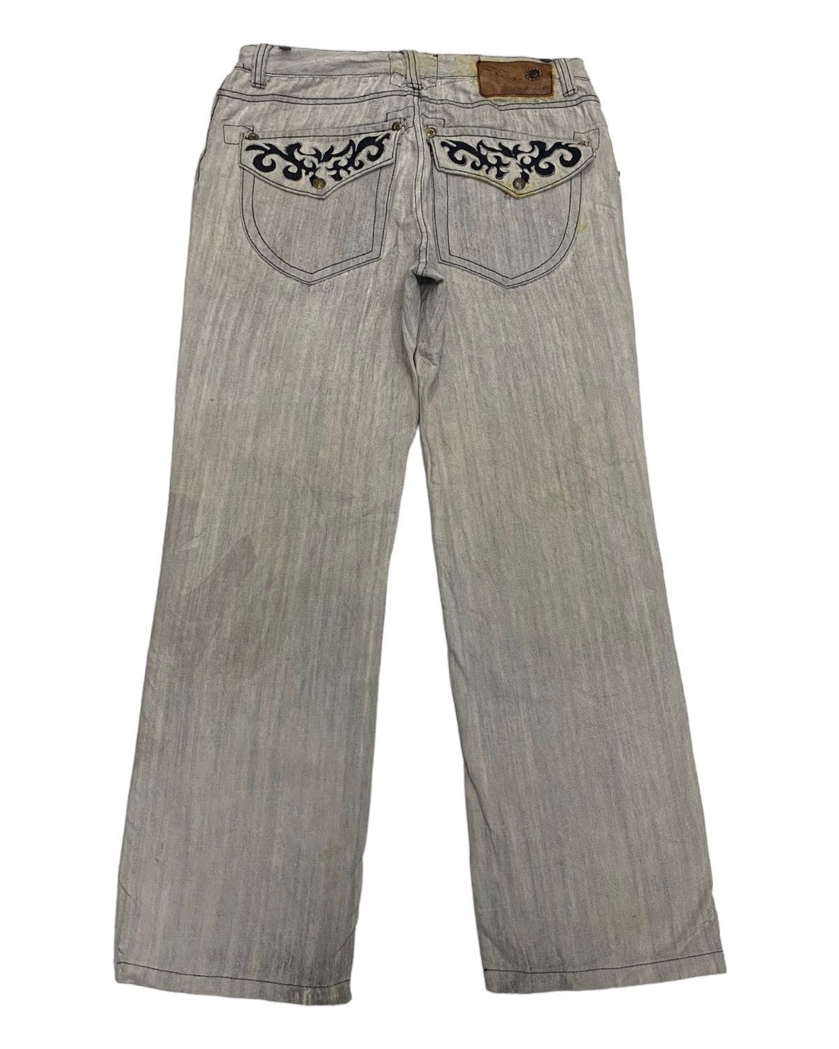 Kapital 🔥ZEN LAB STYLE DENIM LEGEND BAGGY DENIM JEANS Size US 32 / EU 48 - 1 Thumbnail