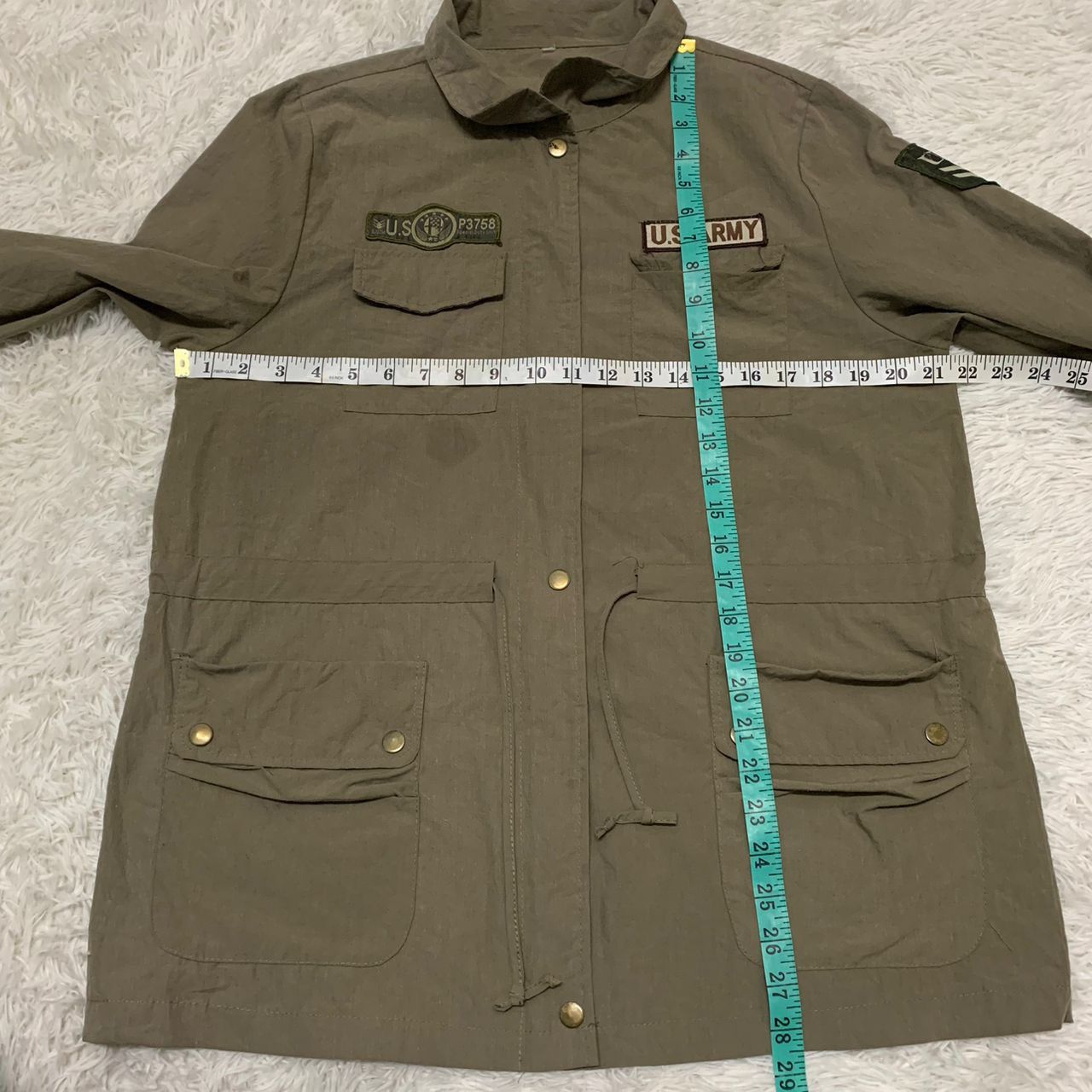 Japanese Brand Us Army Military Long Sleeve Shirt Style Size M / US 6-8 / IT 42-44 - 3 Thumbnail