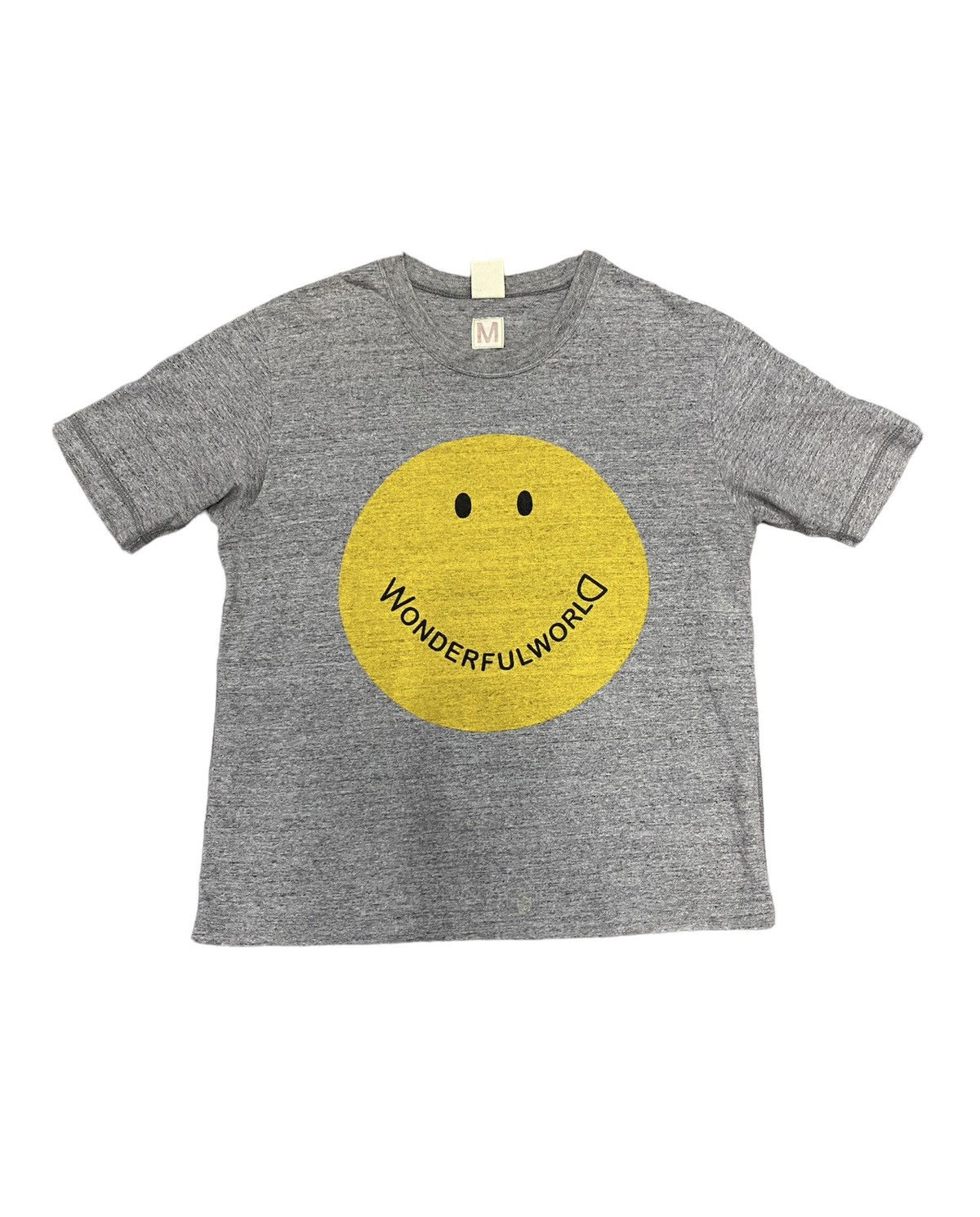 BRU NA BOINNE Smile Emoji Wonderful world tee Size US S / EU 44-46 / 1 - 1 Thumbnail
