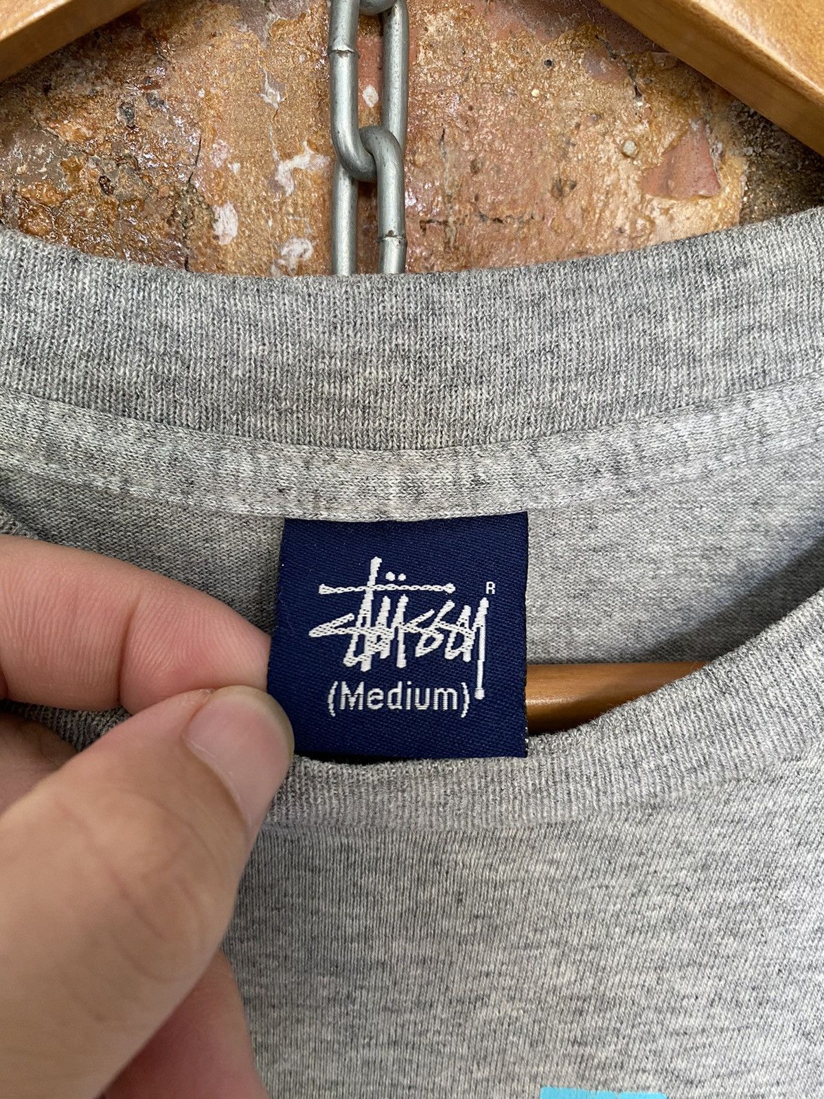 Stussy 2003 STUSSY DIGITAL LOGO cross bone TEE Size US M / EU 48-50 / 2 - 11 Thumbnail