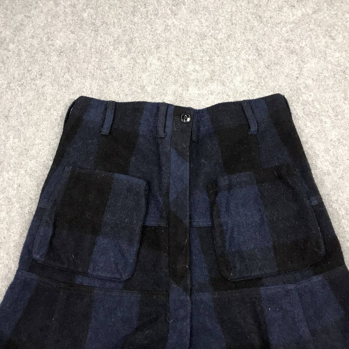 Comme des Garcons COMME DES GARÇONS WOOL FLANNEL ZIPPIER SKIRT PANTS Size US 30 / EU 46 - 9 Thumbnail