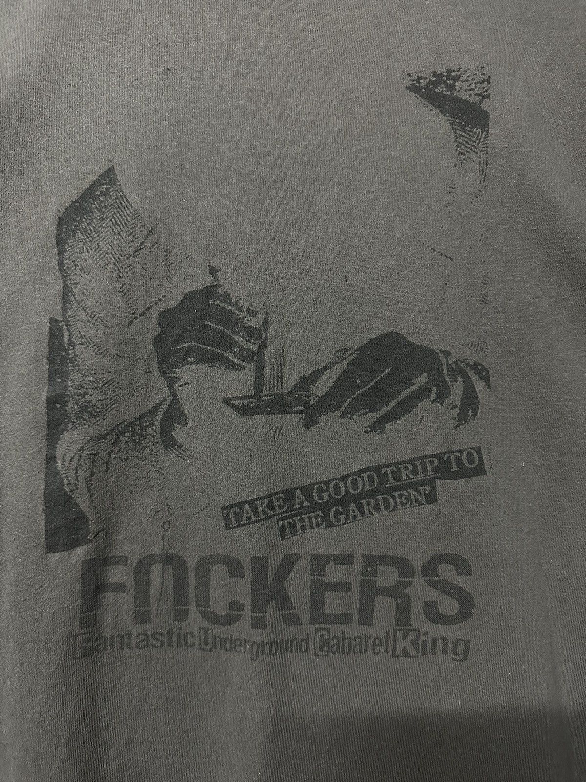 Band Tees Vintage 90s Mo Fuckers Fantastic Underground Cabaret King T Size US L / EU 52-54 / 3 - 5 Thumbnail