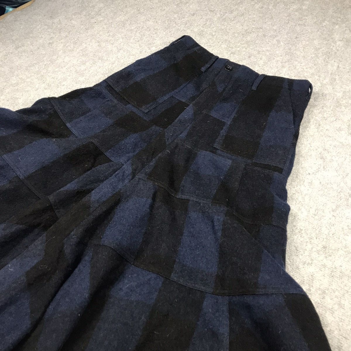 Comme des Garcons COMME DES GARÇONS WOOL FLANNEL ZIPPIER SKIRT PANTS Size US 30 / EU 46 - 11 Thumbnail