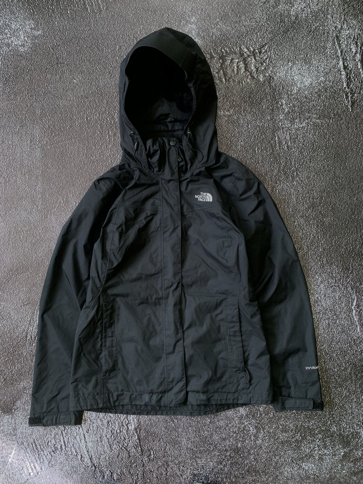 The North Face black jacket HyVent tnf