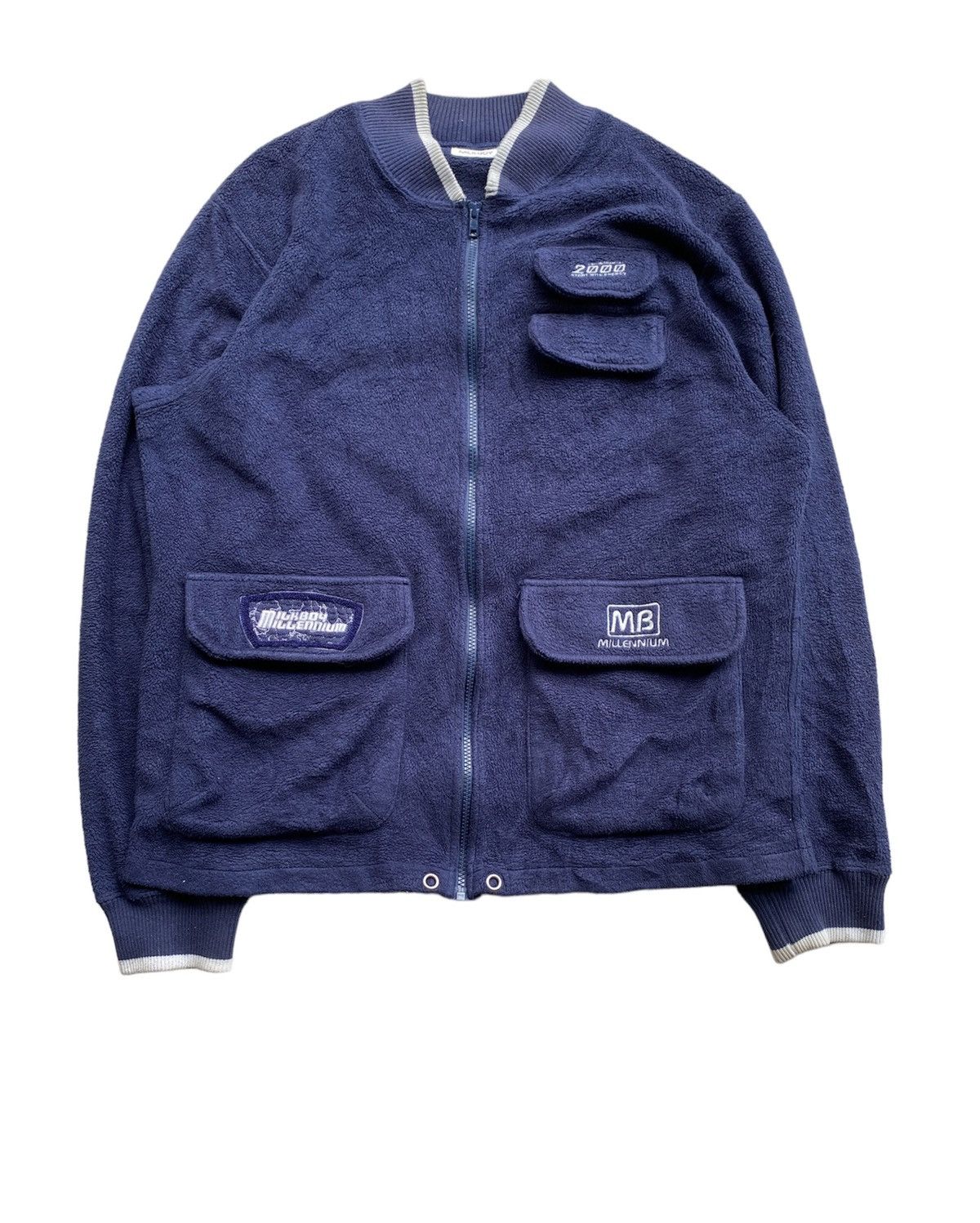 AW1999 MILKBOY welcome to millennium year cyberpunk fleece