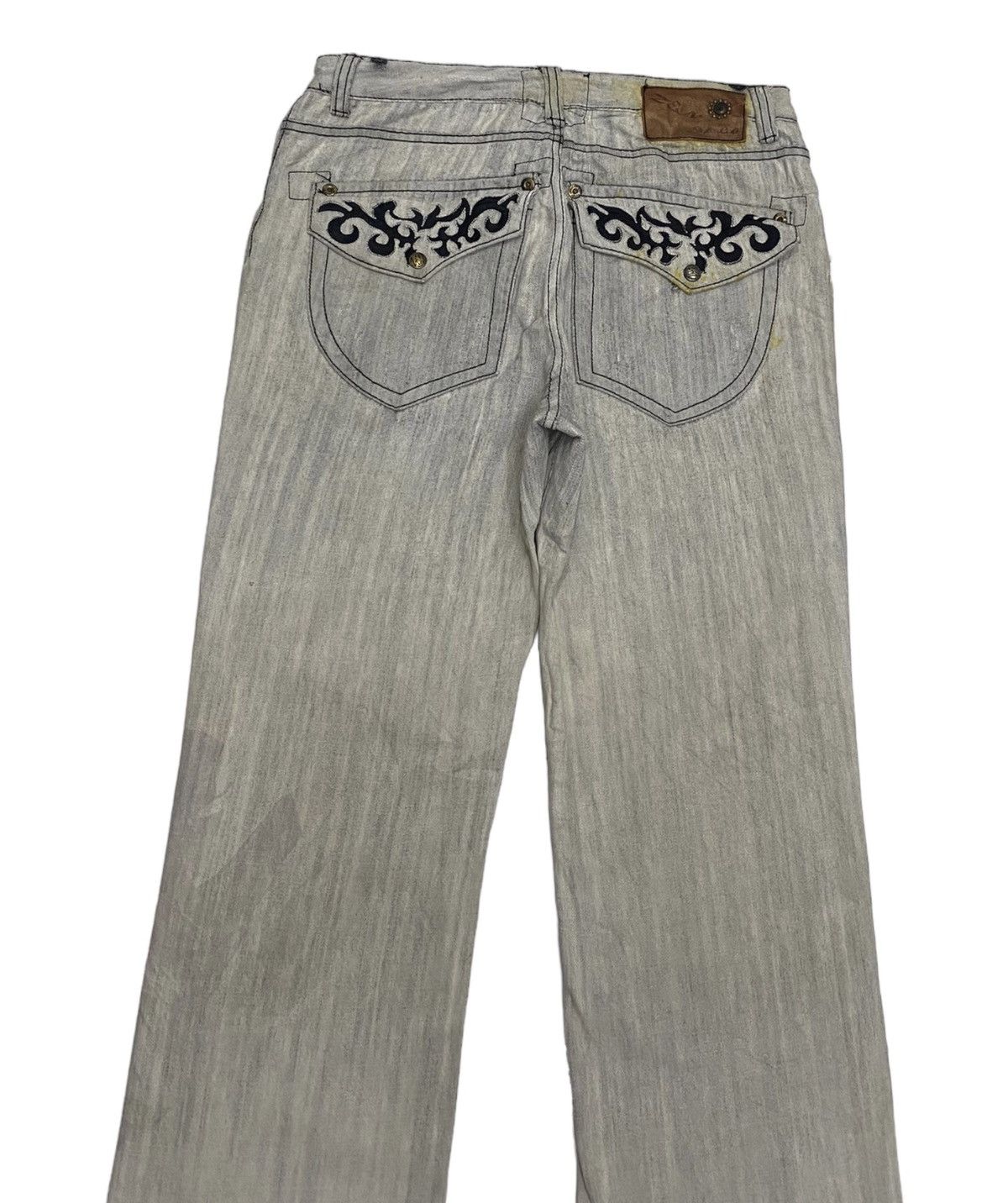 Kapital 🔥ZEN LAB STYLE DENIM LEGEND BAGGY DENIM JEANS Size US 32 / EU 48 - 7 Thumbnail