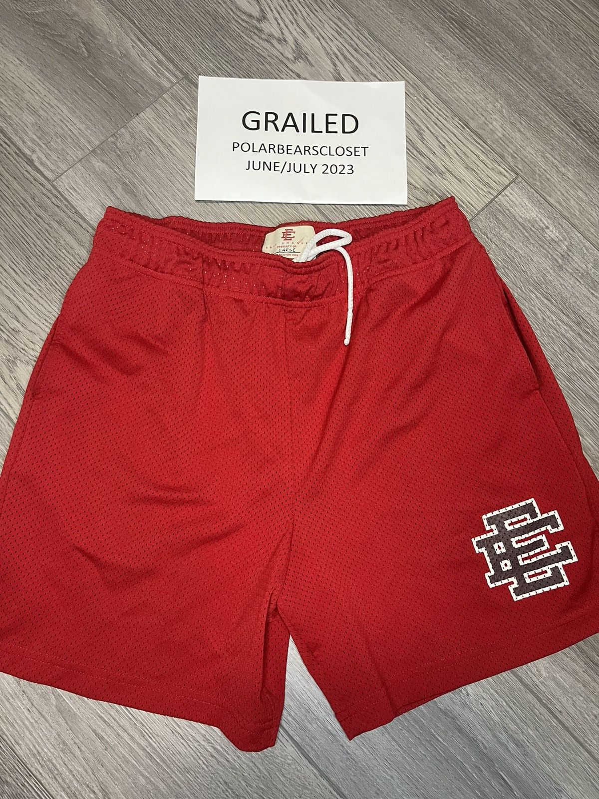 Eric Emanuel Eric Emanuel Basic Shorts Red Grailed