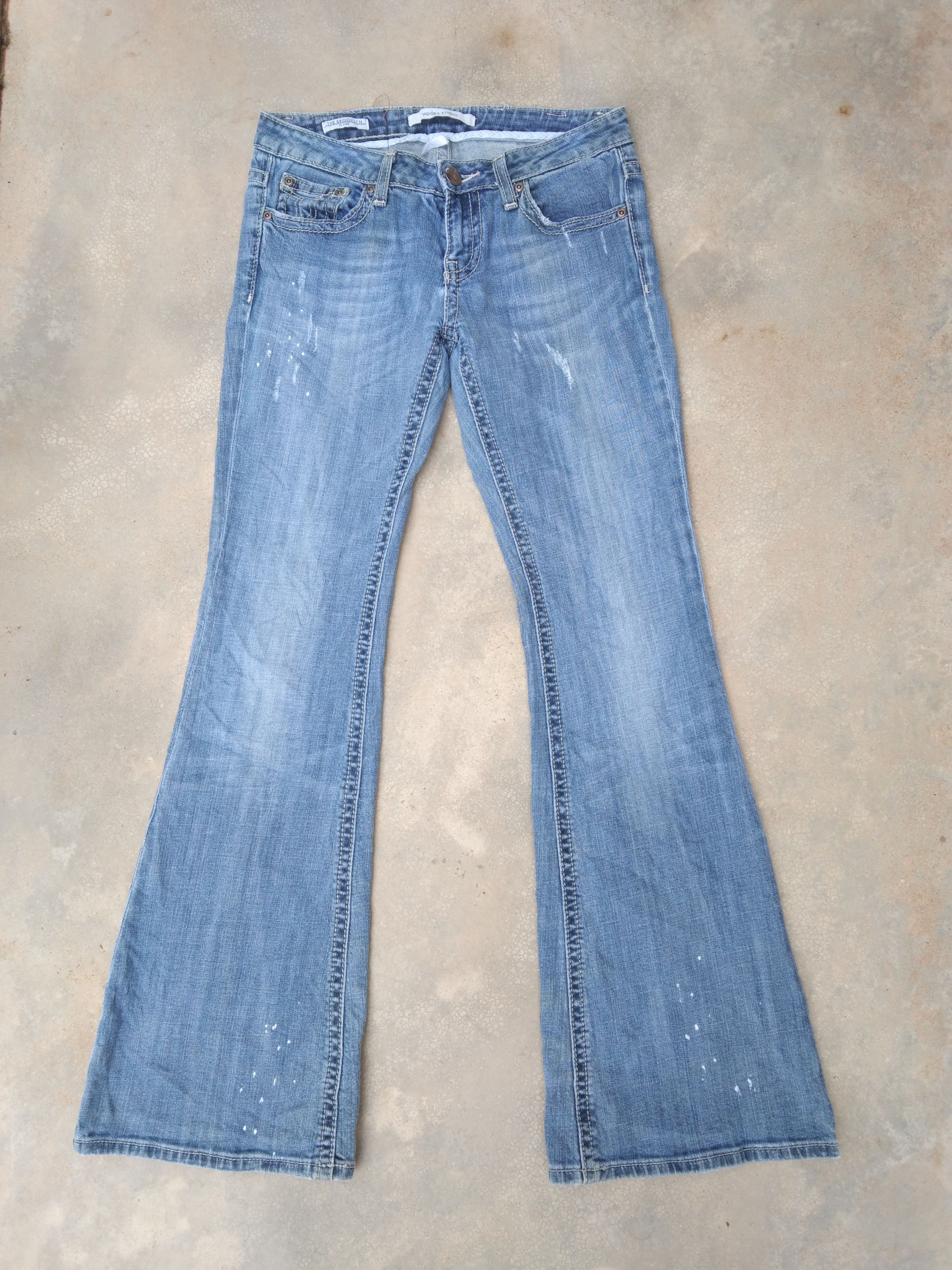 Jean Vigoss Studio The Brooklyn Flared Jeans 28x32 Size US 28 / EU 44 - 1 Thumbnail