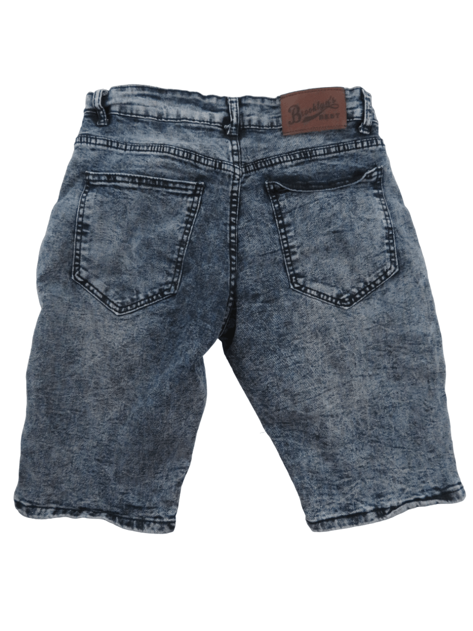 Vintage Vintage Y2k Acid Wash Skinny Denim Jean Shorts Jorts Skate Size US 30 / EU 46 - 7 Thumbnail