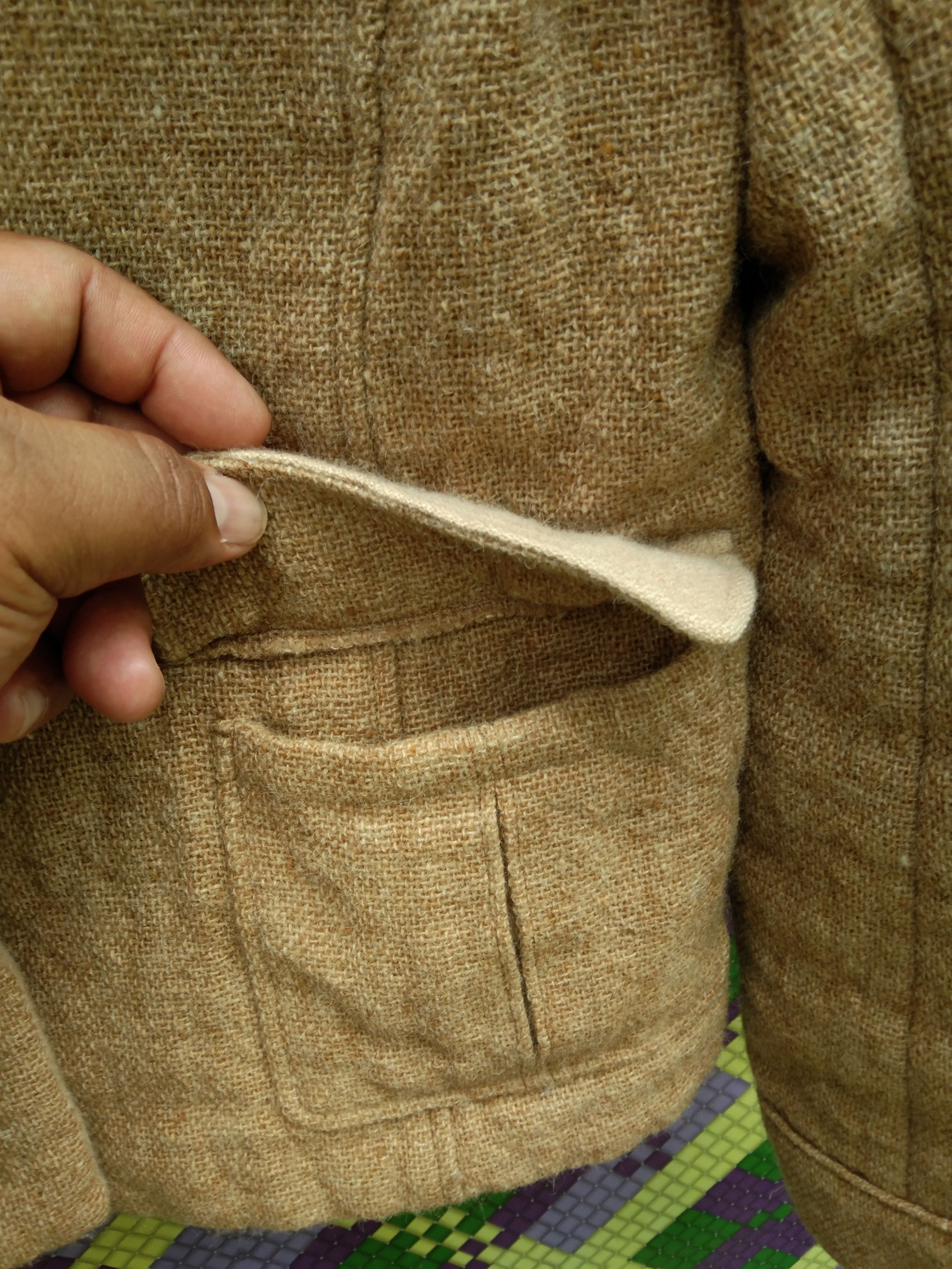Comme Ca Ism × Japanese Brand COMME CA DU MODE TWEED JACKET Size XXS / US 00 / IT 34 - 7 Thumbnail