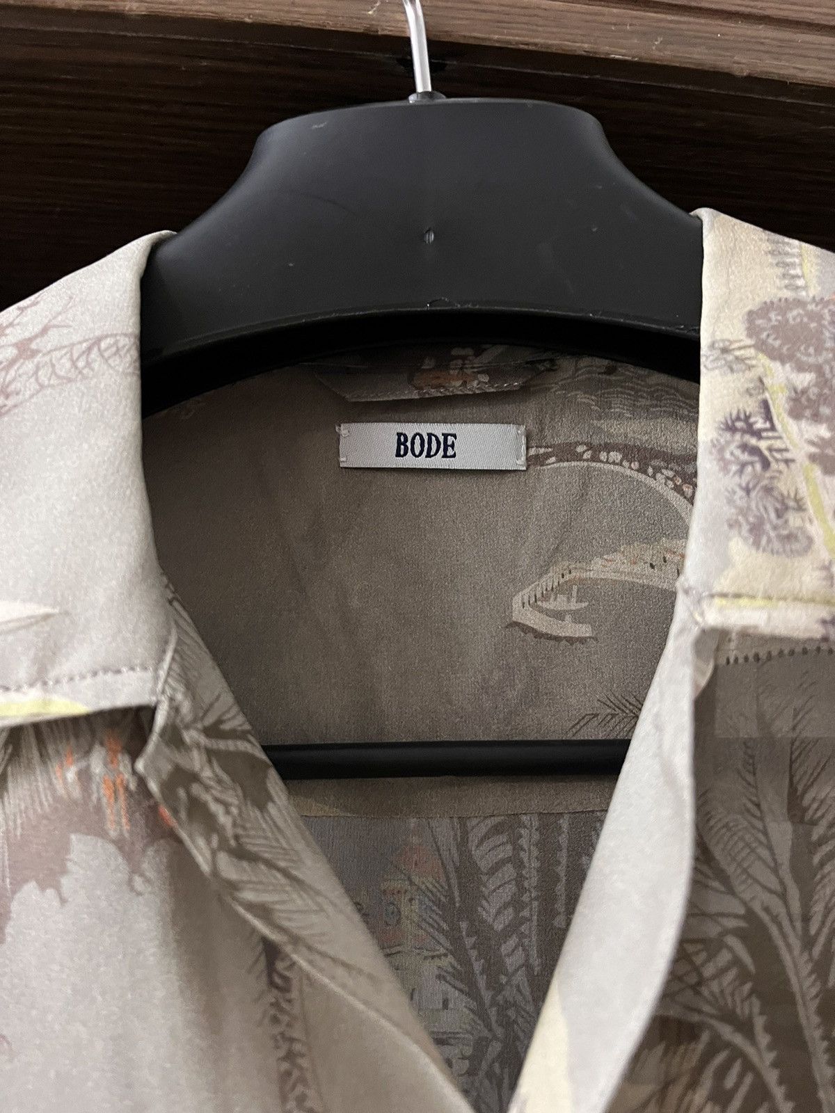 Bode BODE Riviera-print silk short-sleeve shirt Size US L / EU 52-54 / 3 - 4 Thumbnail