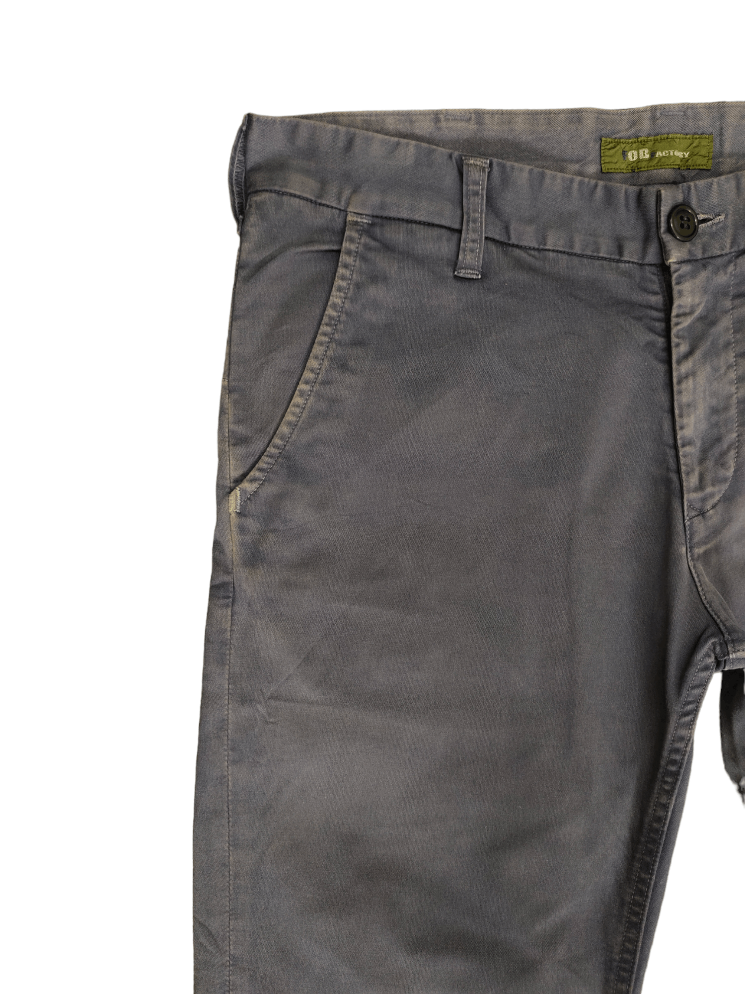 FOB Factory Fob Factory Indigo Floating Back Pocket Trouser Pants Size US 32 / EU 48 - 10 Thumbnail