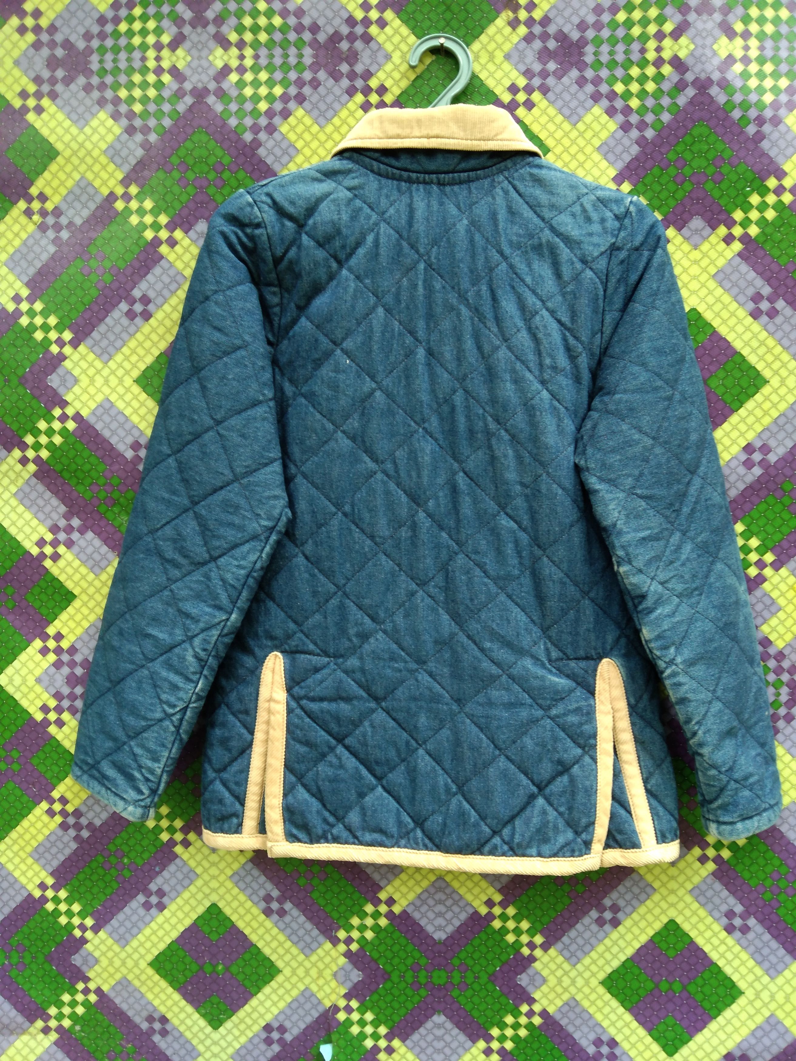 Lavenham × Vintage LAVENHAM DENIM QUILTED JACKET Size US XS / EU 42 / 0 - 6 Thumbnail