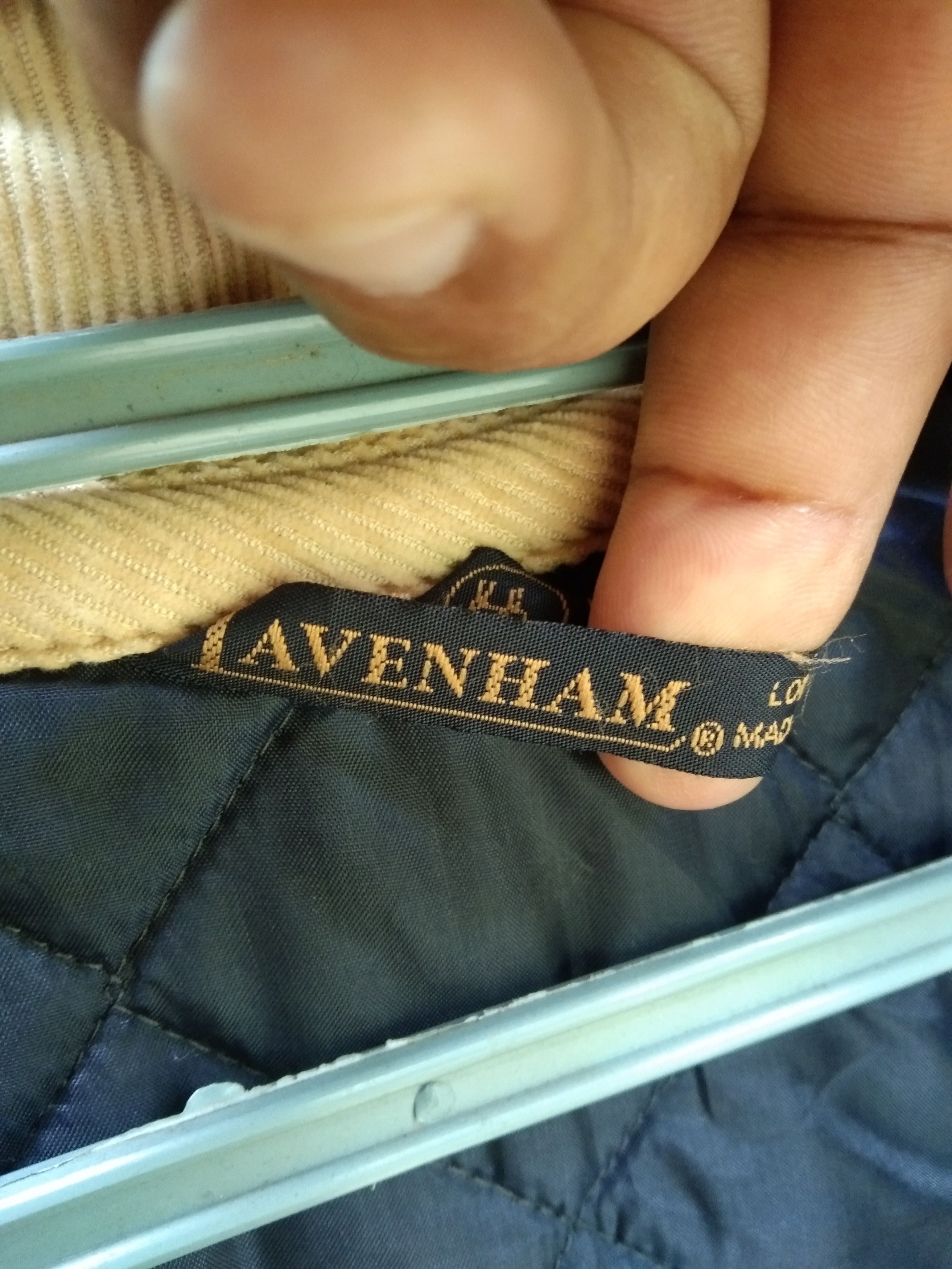 Lavenham × Vintage LAVENHAM DENIM QUILTED JACKET Size US XS / EU 42 / 0 - 13 Thumbnail