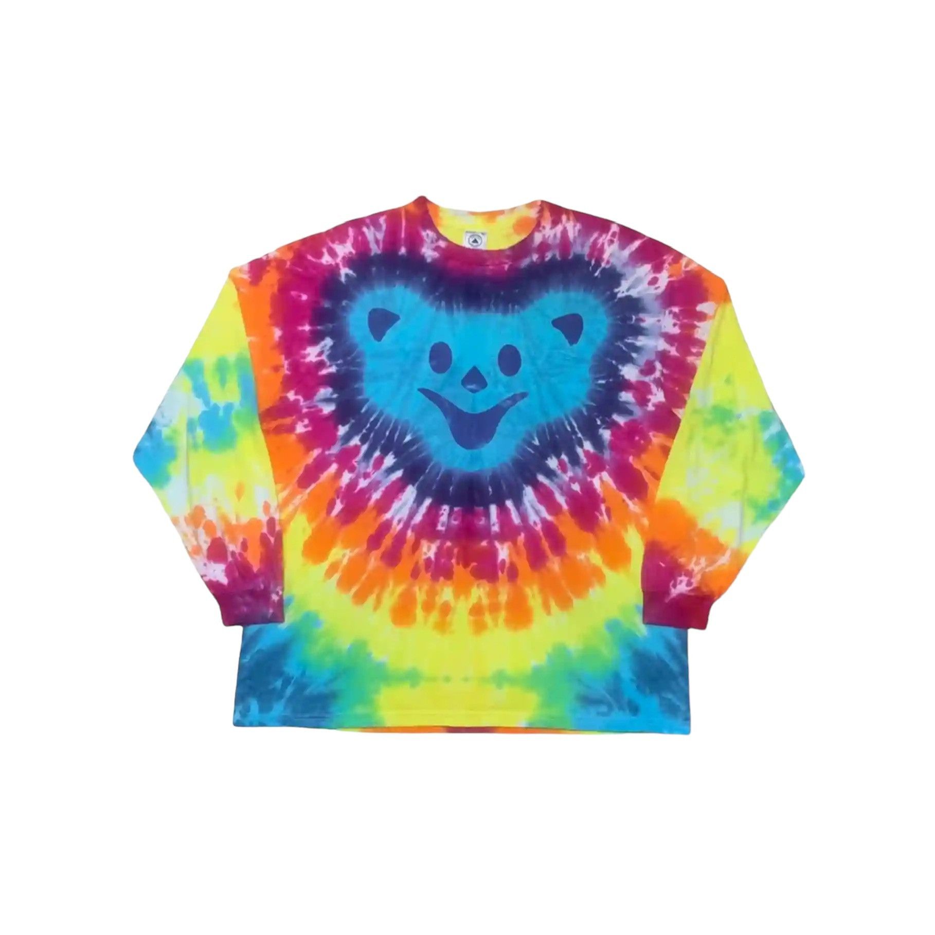 image of Band Tees x Grateful Dead Vintage Grateful Dead Long Sleeve Tie Dye Tshirt, Men's (Size XL)