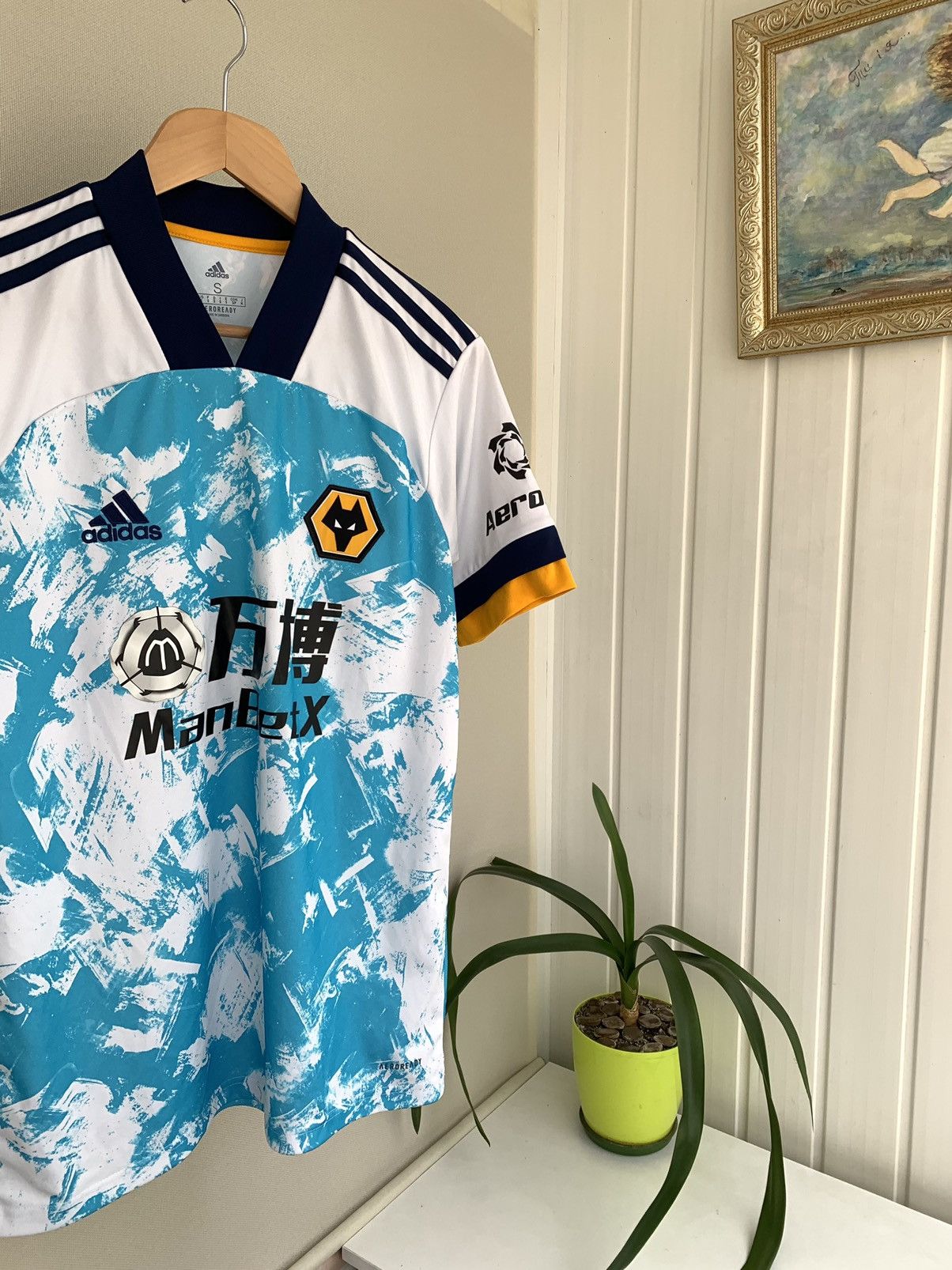 Adidas Adidas Wolverhampton 20/21 Away Jersey Size S Size US S / EU 44-46 / 1 - 2 Thumbnail