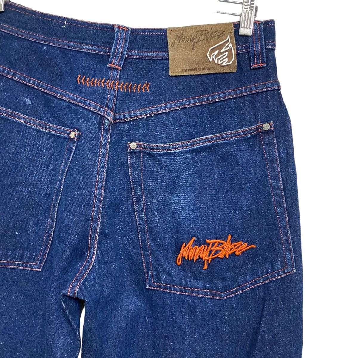 Vintage Vintage Johnny Blaze Denim Baggy Pants Size US 30 / EU 46 - 12 Thumbnail