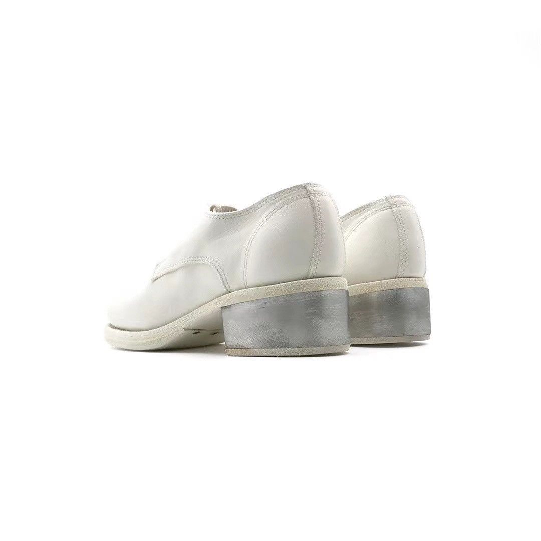 Guidi Guidi White 792ZI Horse Leather Shoes Size US 7 / IT 37 - 3 Thumbnail