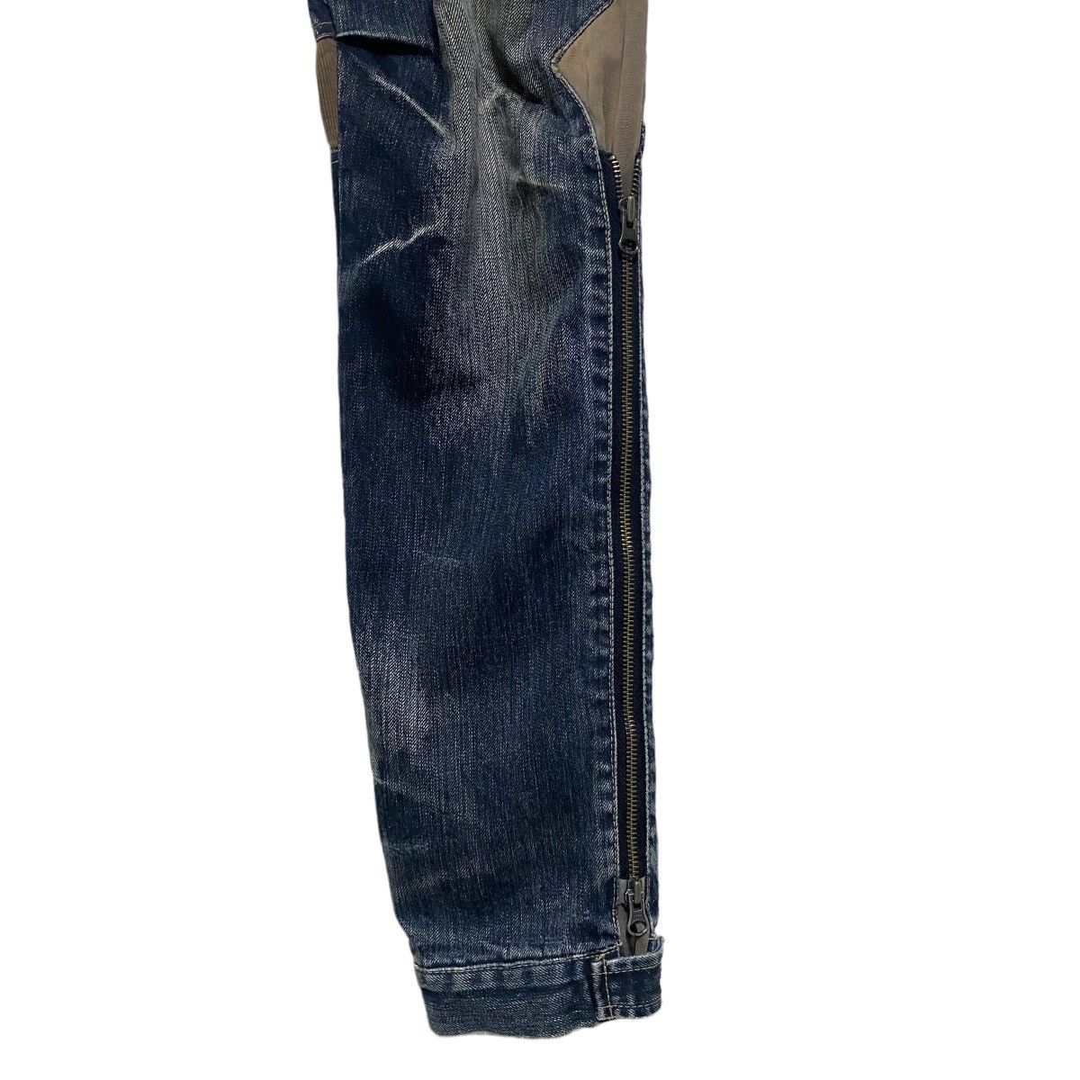 PPFM PPFM Denim Bondage Pants long zipped Size US 32 / EU 48 - 7 Thumbnail