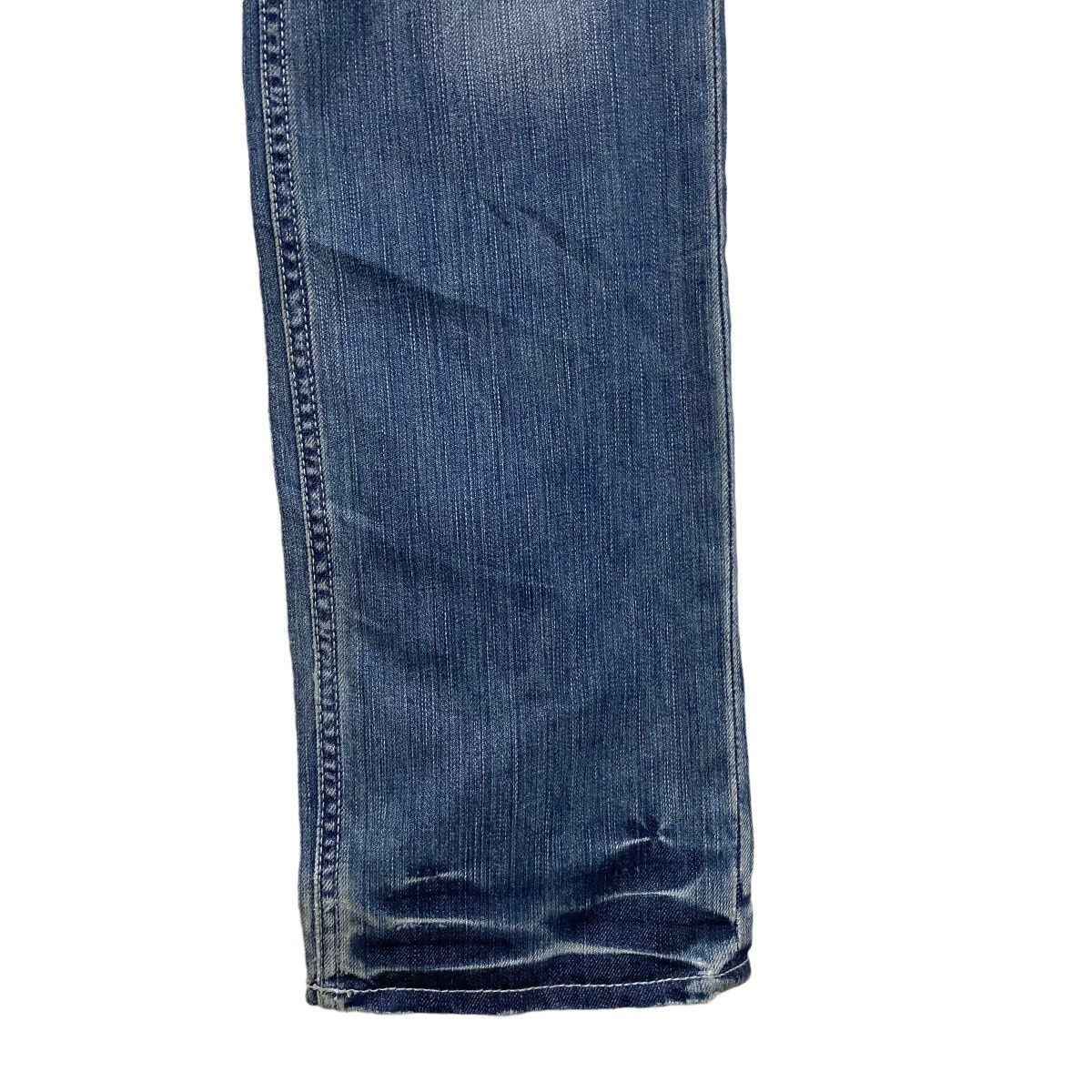 Japanese Brand 2in1 Rageblue Denim Double Waist Jeans Size US 30 / EU 46 - 10 Thumbnail