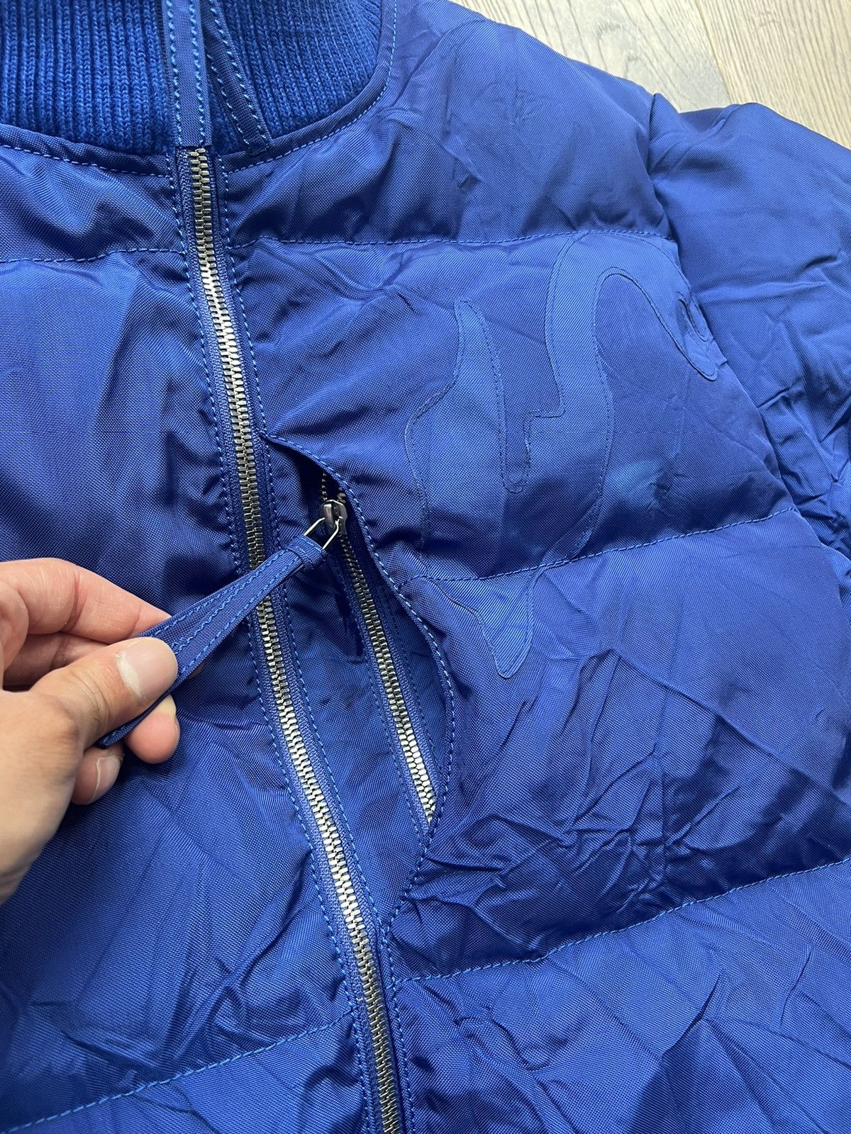 KANGHYUK Blue Airbag Puffer Down Jacket Size US L / EU 52-54 / 3 - 7 Thumbnail