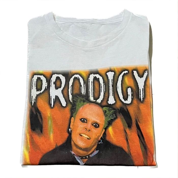 Rock T Shirt The Prodigy Vintage T Shirt personality short music sleeve ...