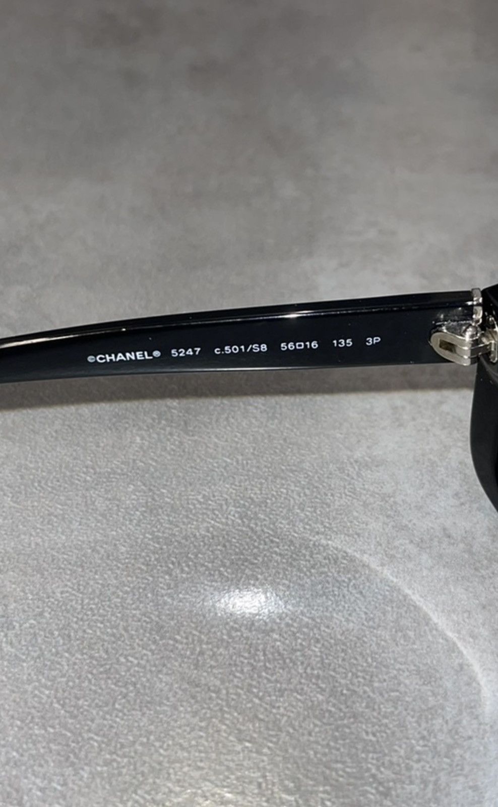 Chanel Chanel 5247 C.501/S8 Black Sunglasses Size ONE SIZE - 14 Thumbnail