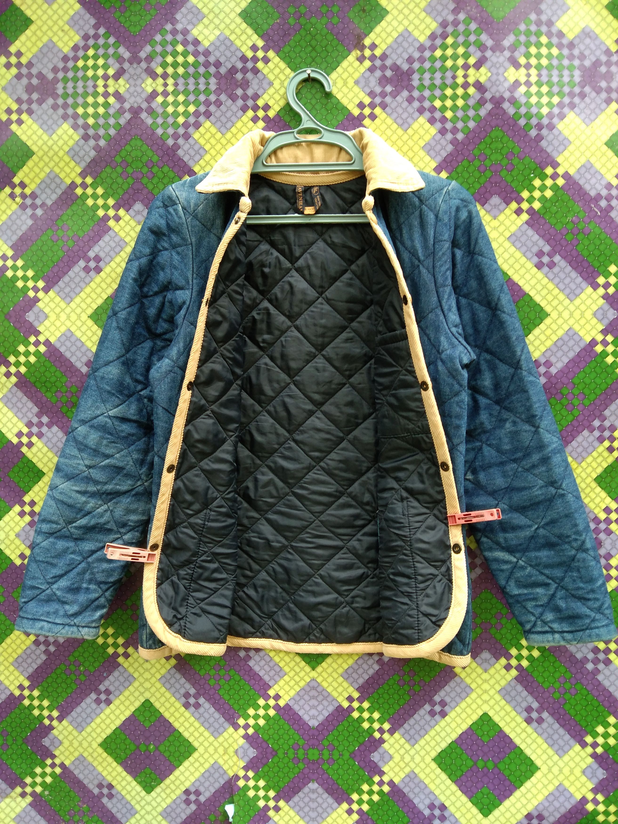 Lavenham × Vintage LAVENHAM DENIM QUILTED JACKET Size US XS / EU 42 / 0 - 5 Thumbnail