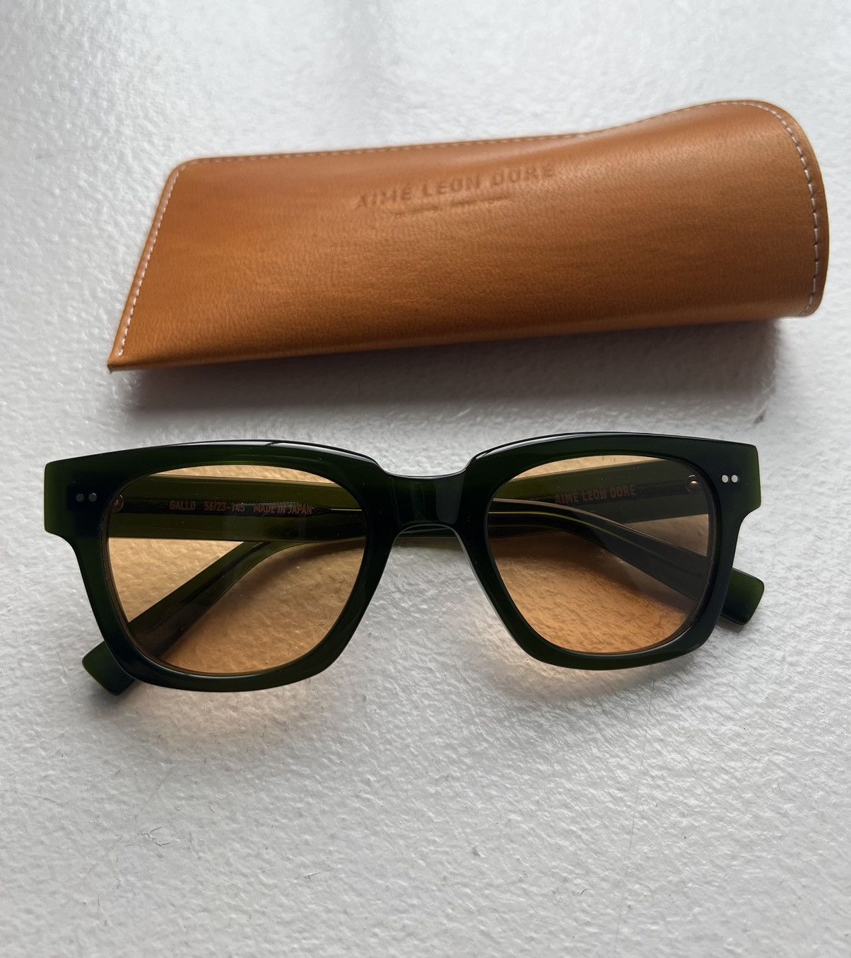 Aime Leon Dore Aime Leon Dore FW21 Gallo Sunglasses- Emerald | Grailed