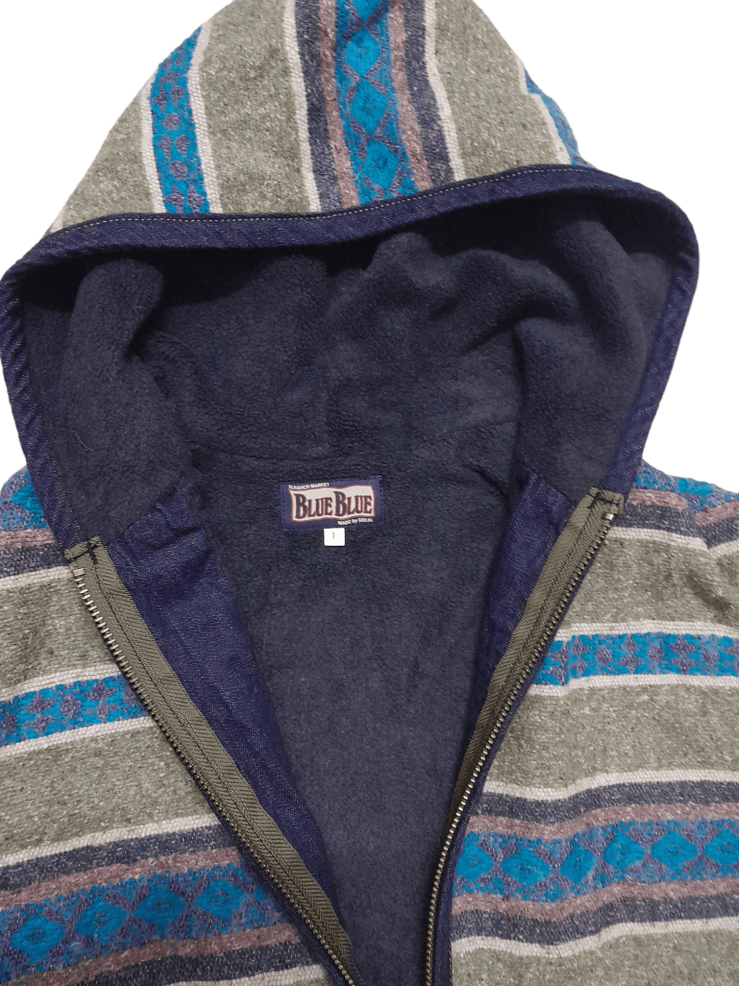 Blue Blue Japan Blue Blue Japan Navajo Blanket Jacket sweater (S34) Size US M / EU 48-50 / 2 - 4 Thumbnail
