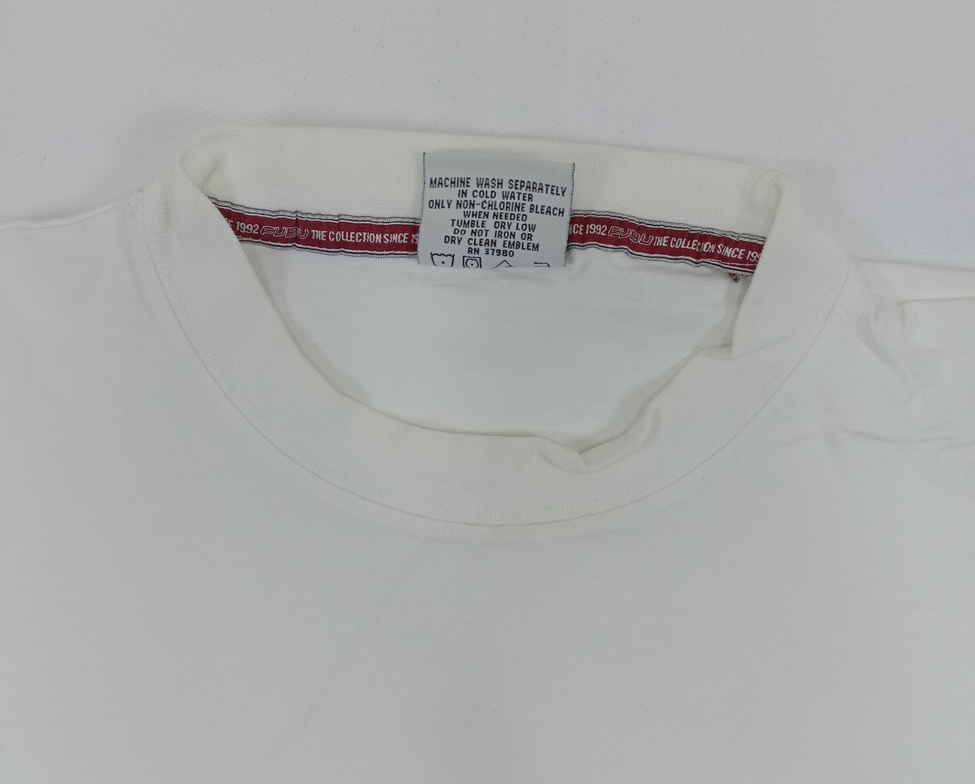 Fubu Vintage Platinum Fubu T Shirt Size US L / EU 52-54 / 3 - 3 Thumbnail