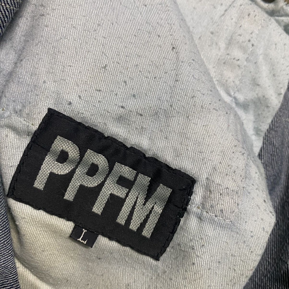 PPFM PPFM Double Waist Floral Layered Denim Pants Size US 34 / EU 50 - 19 Thumbnail