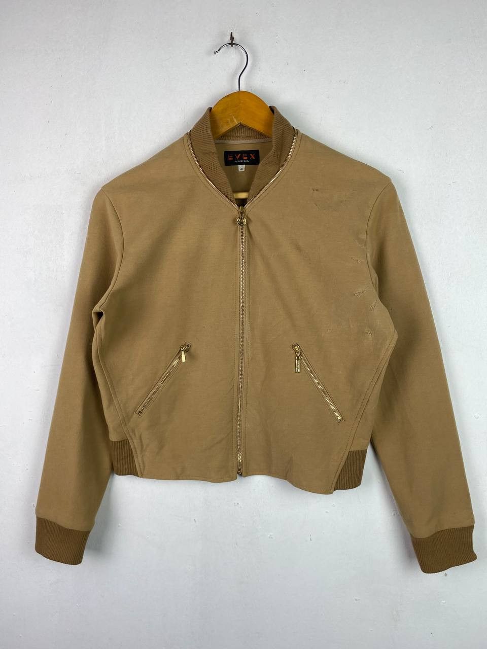 Japanese Brand × Krizia Uomo vintage evex by krizia stretch jacket distressed Size M / US 6-8 / IT 42-44 - 1 Thumbnail