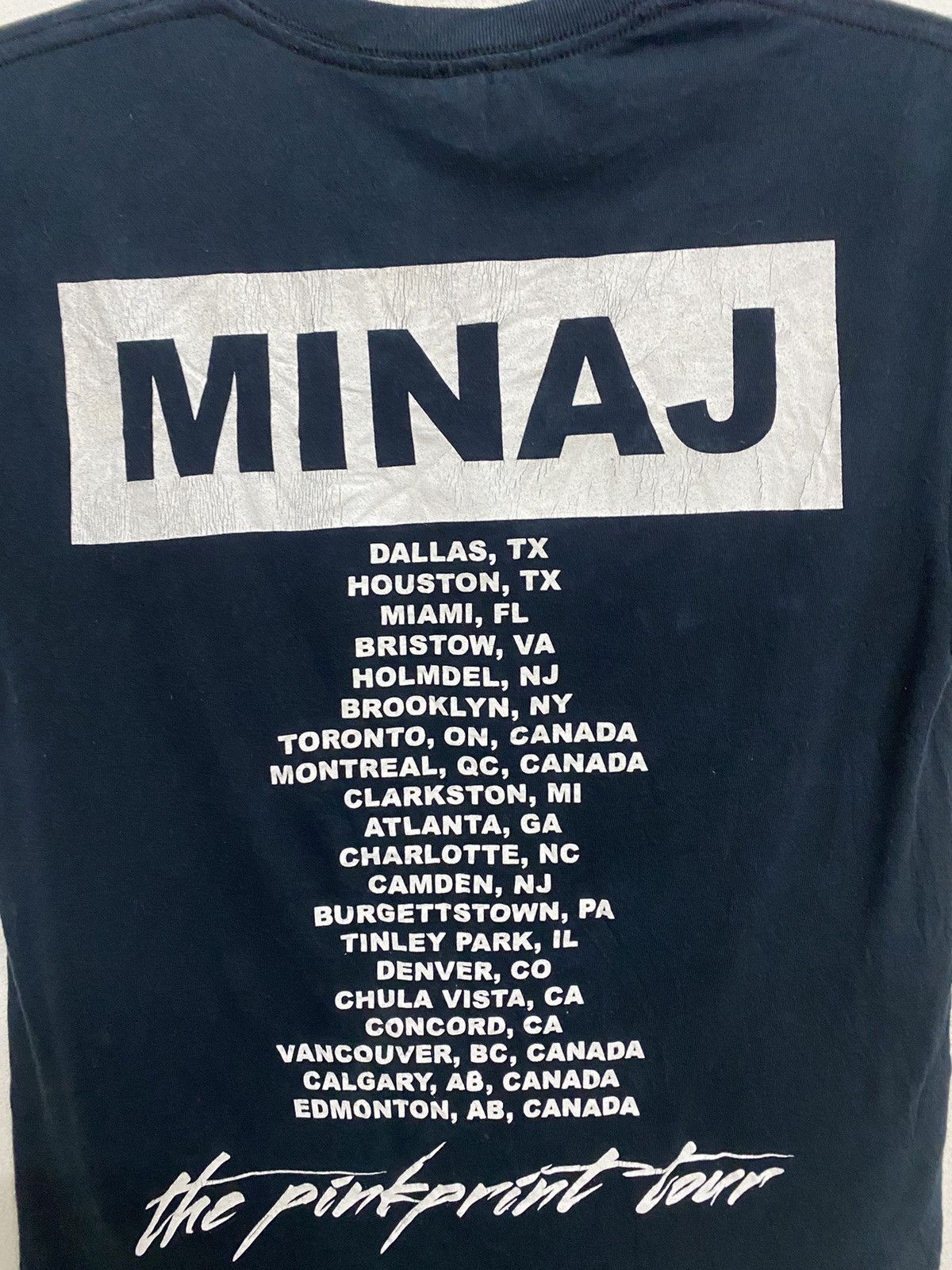 Band Tees × Vintage Nicki Minaj The Pink Print Tour Size US S / EU 44-46 / 1 - 5 Thumbnail