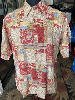 Vintage Mens long sleeve shirt by Tori Richard. Polyester, Size: Mens –  HiloBay Vintage