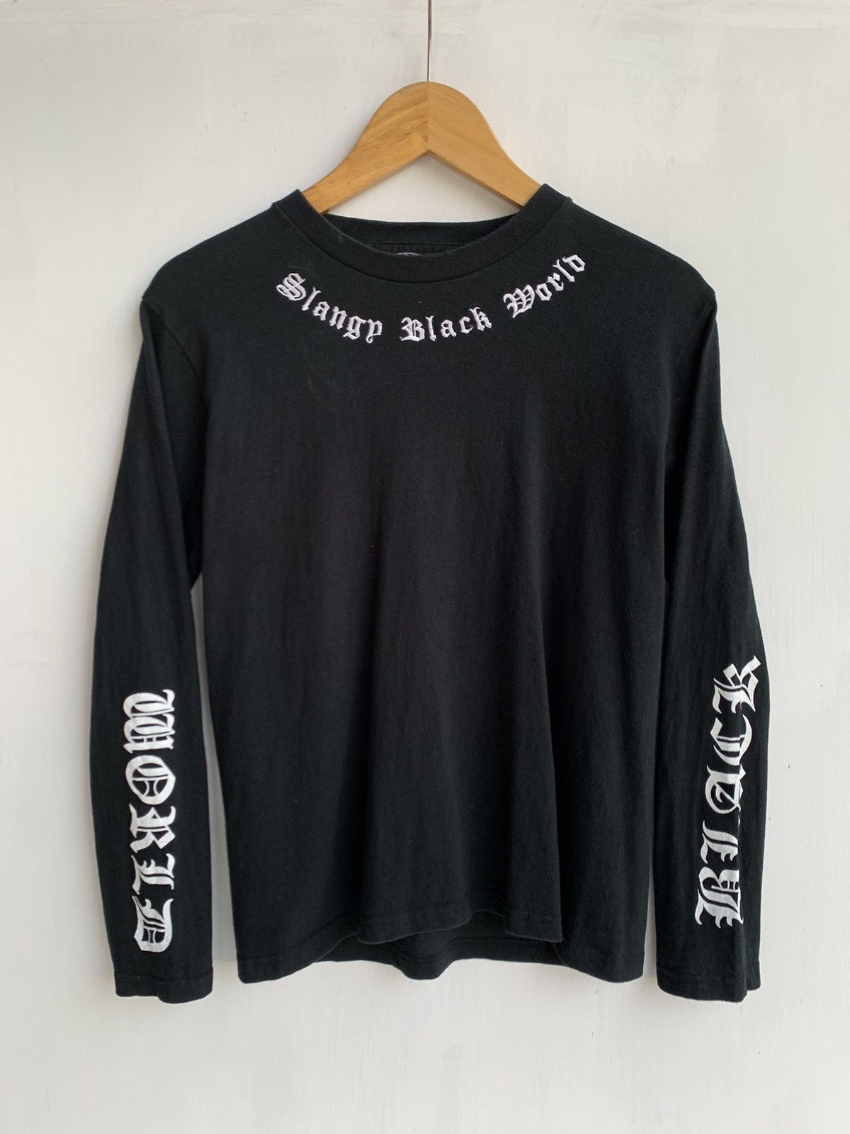 Hysteric Glamour FUCK YOU black world Inspired Chrome Hearts Size US M / EU 48-50 / 2 - 2 Thumbnail