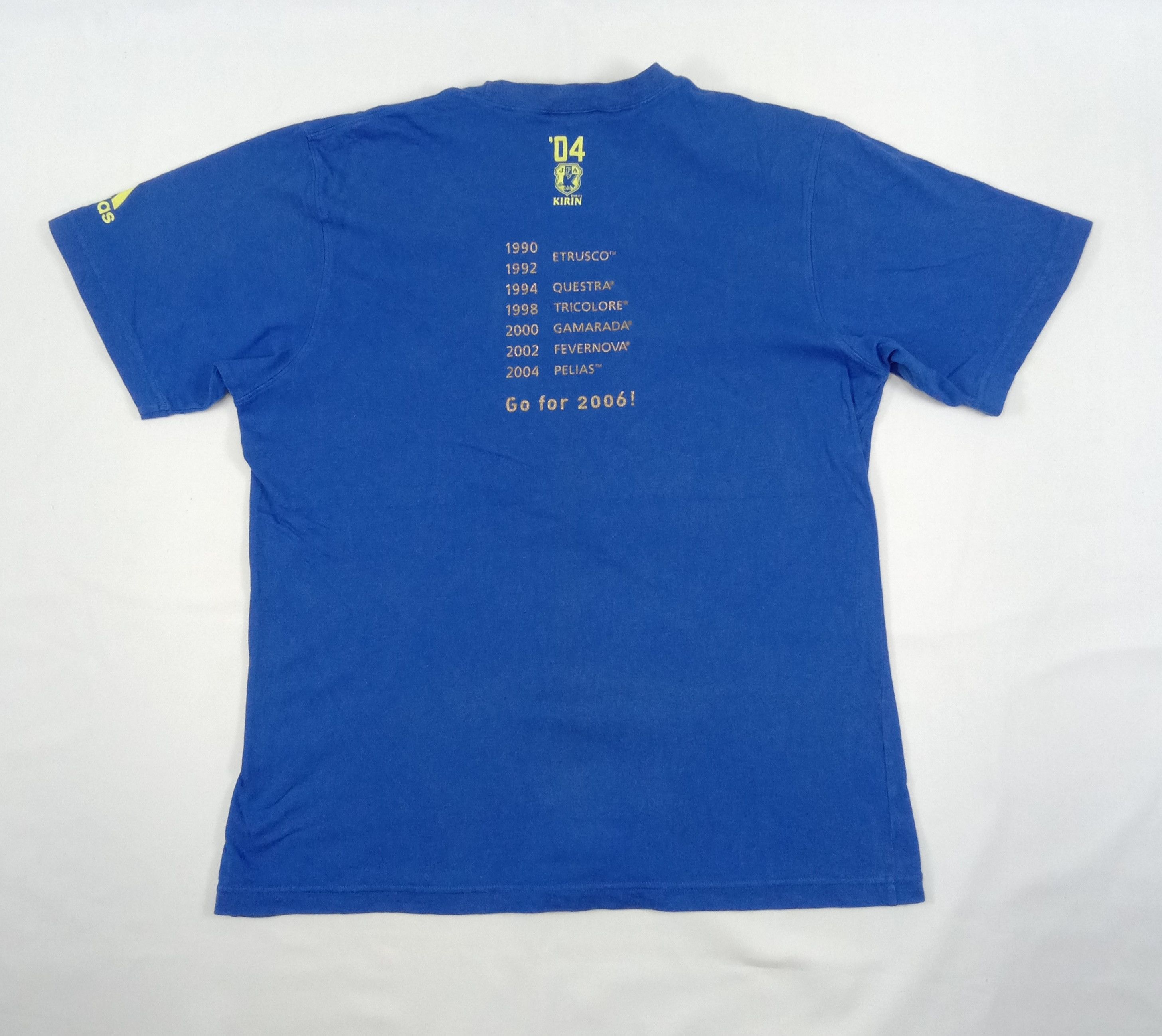 Adidas Vintage Adidas World Cup Balls T shirt Size US L / EU 52-54 / 3 - 5 Thumbnail