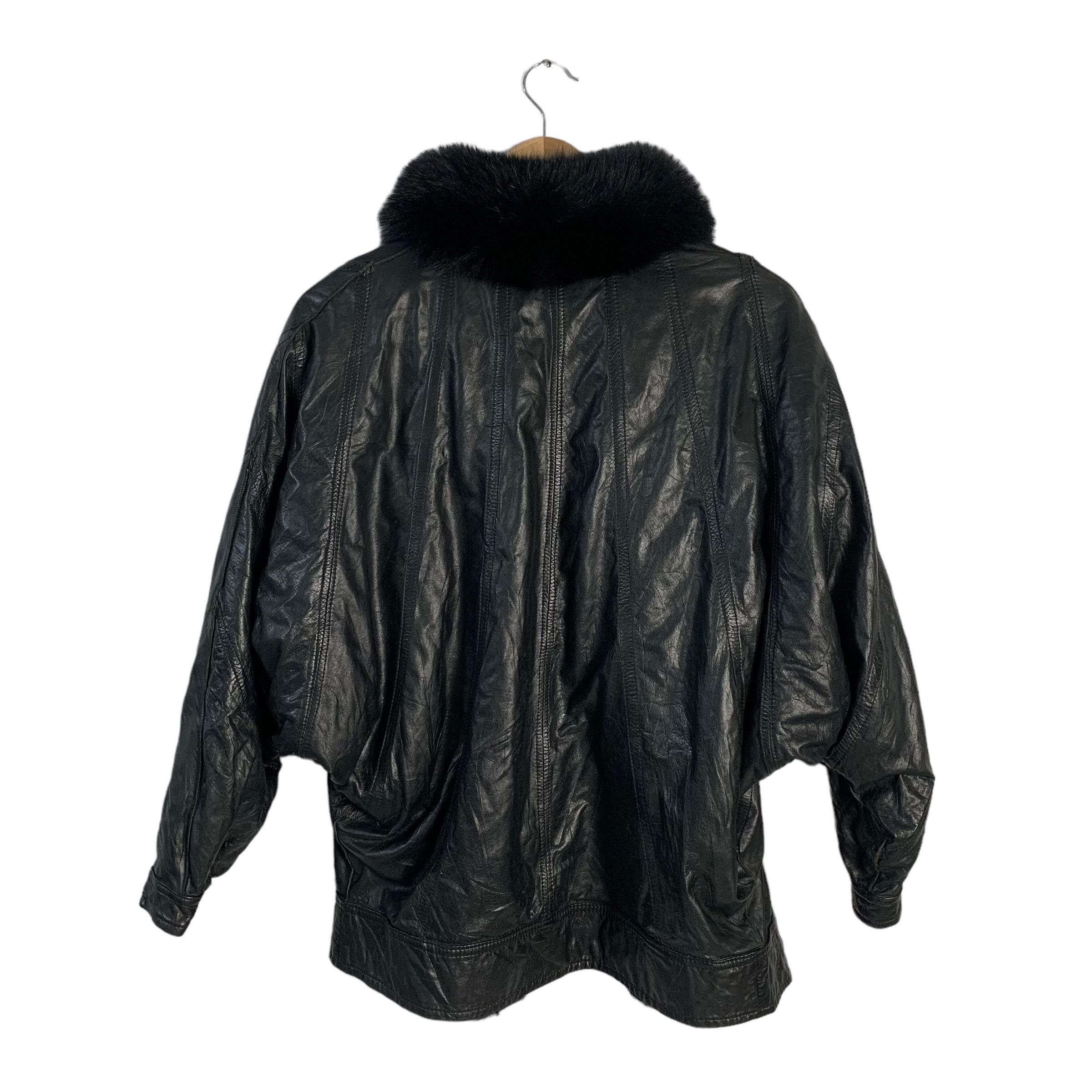 Other Japanese Brand Faux Fur Leather Jacket Size M / US 6-8 / IT 42-44 - 8 Thumbnail