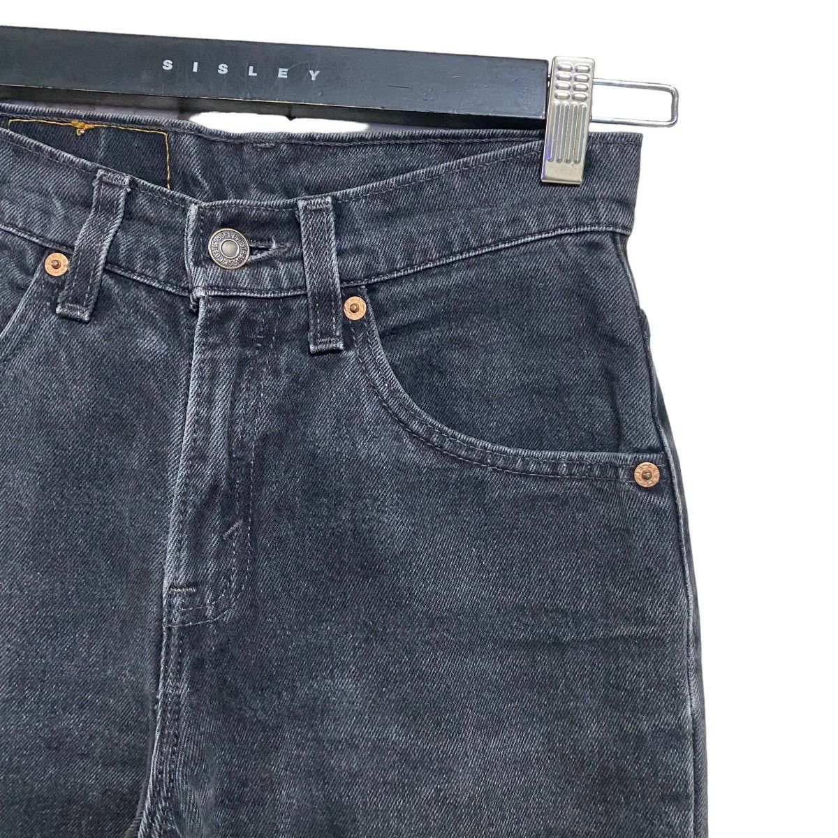 Levi's Vintage 90s Levis 517 Boot cut Jeans Fade Black Size US 26 / EU 42 - 5 Thumbnail